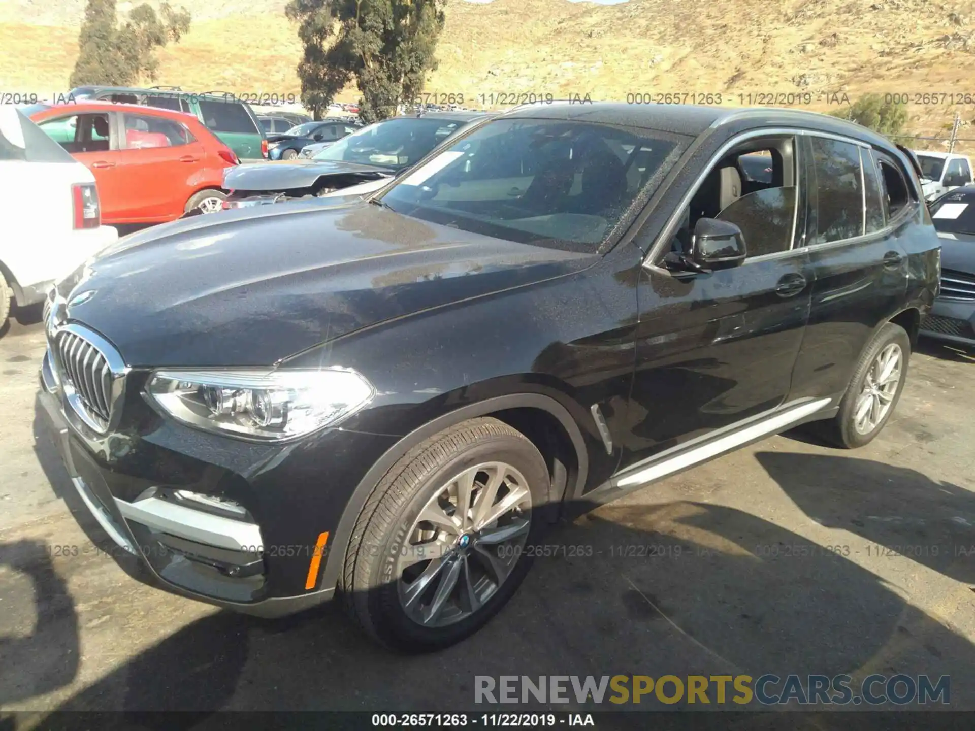 2 Photograph of a damaged car 5UXTR7C56KLE98548 BMW X3 2019