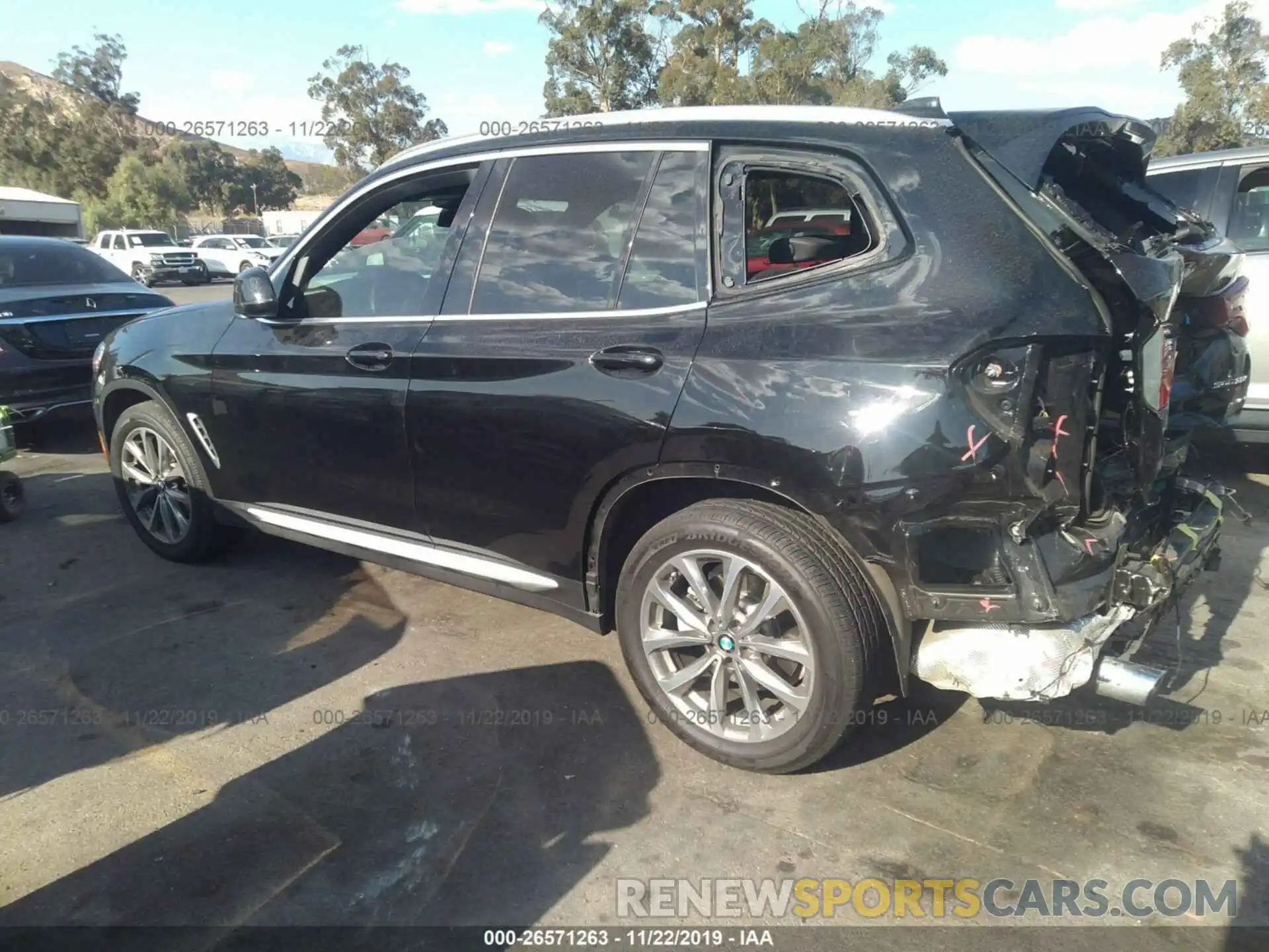 3 Photograph of a damaged car 5UXTR7C56KLE98548 BMW X3 2019