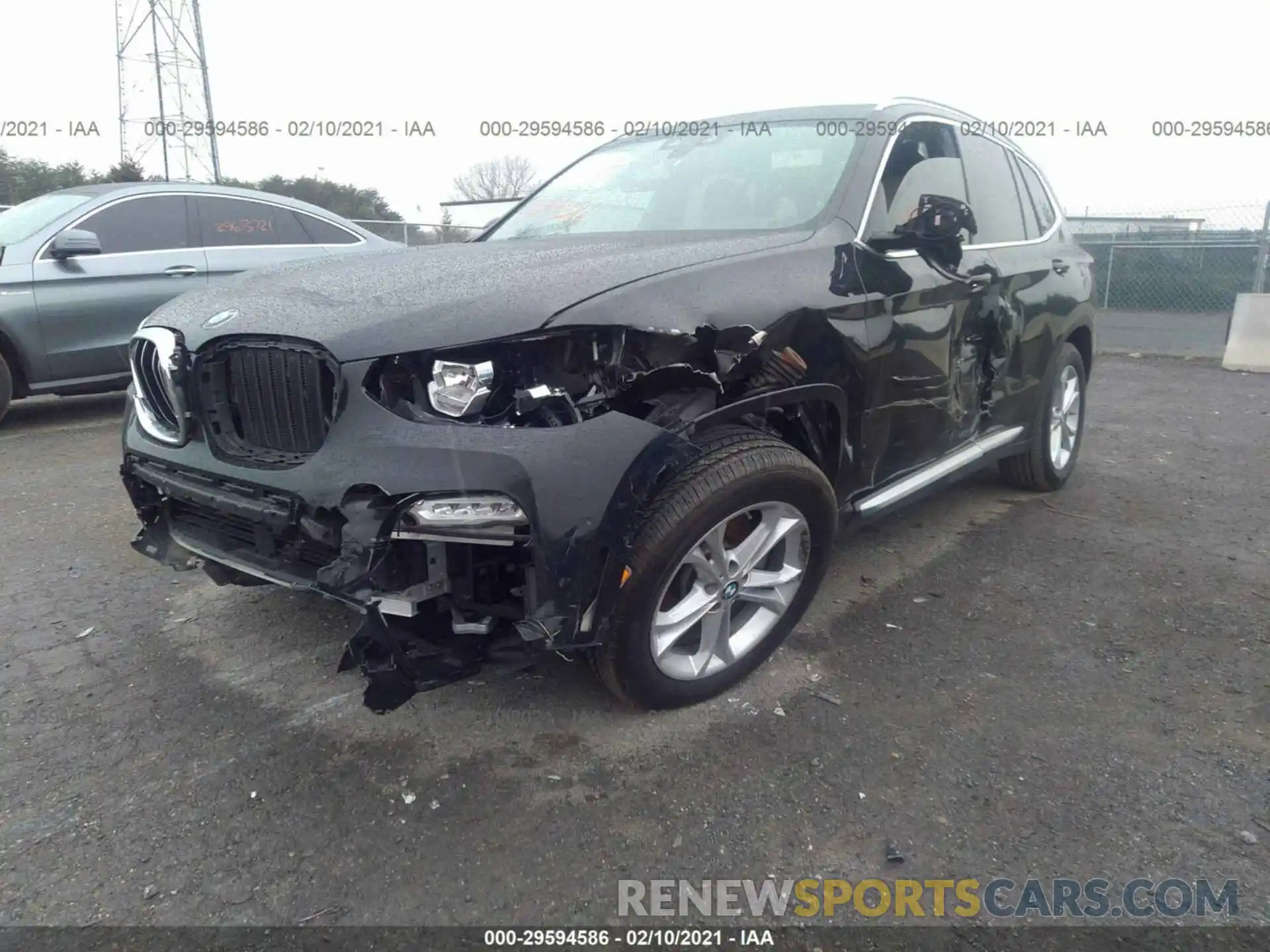 6 Photograph of a damaged car 5UXTR7C56KLF23898 BMW X3 2019