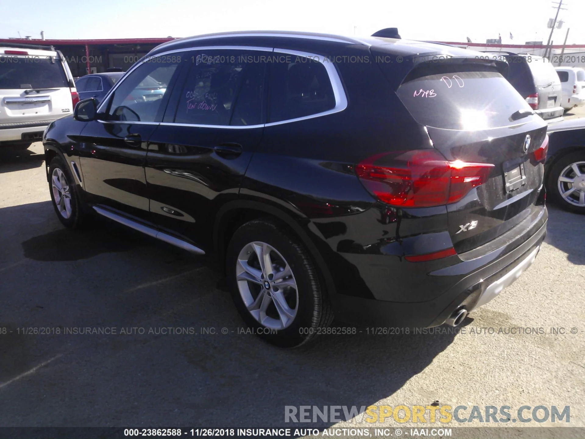 3 Фотография поврежденного автомобиля 5UXTR7C56KLF24629 Bmw X3 2019