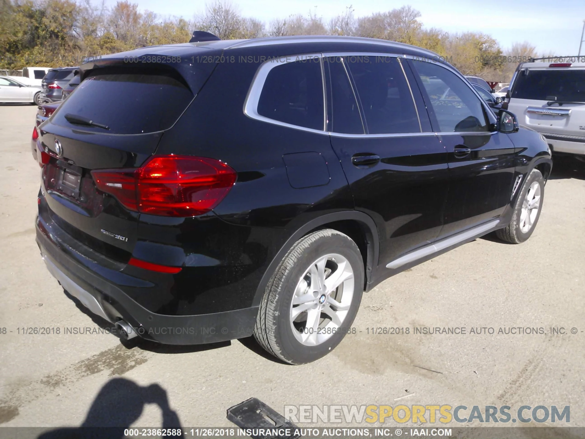 4 Фотография поврежденного автомобиля 5UXTR7C56KLF24629 Bmw X3 2019