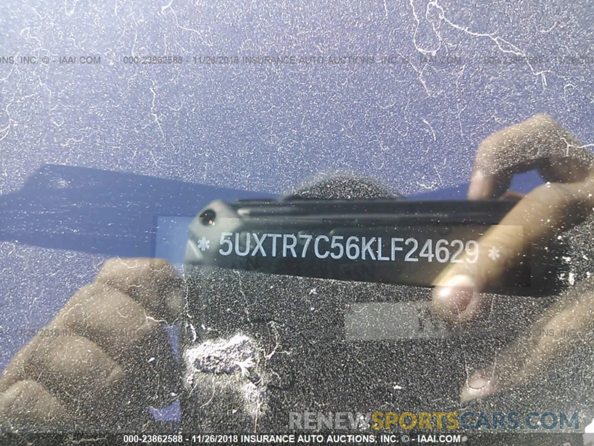 9 Photograph of a damaged car 5UXTR7C56KLF24629 Bmw X3 2019