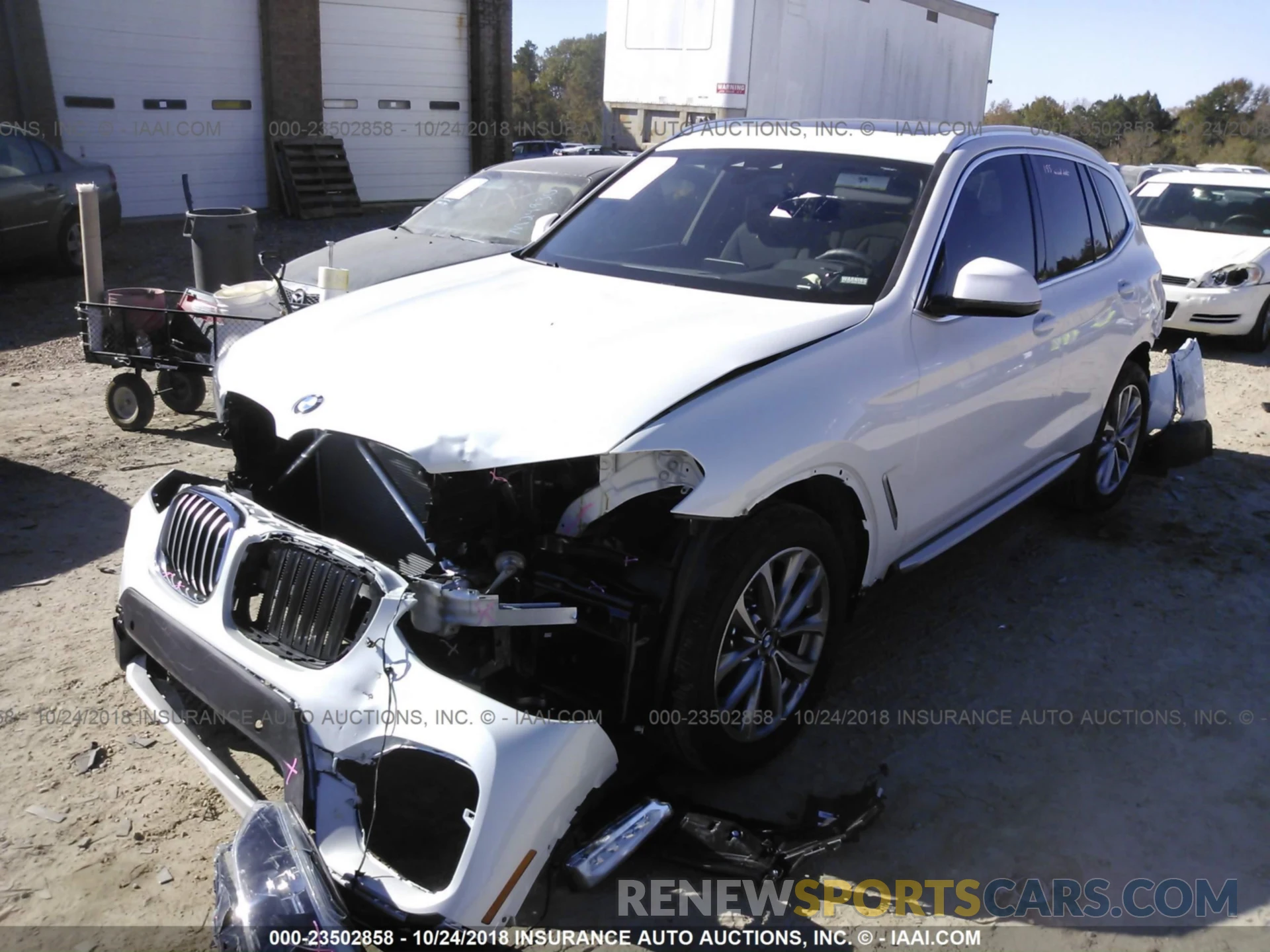 2 Photograph of a damaged car 5UXTR7C56KLF25764 Bmw X3 2019