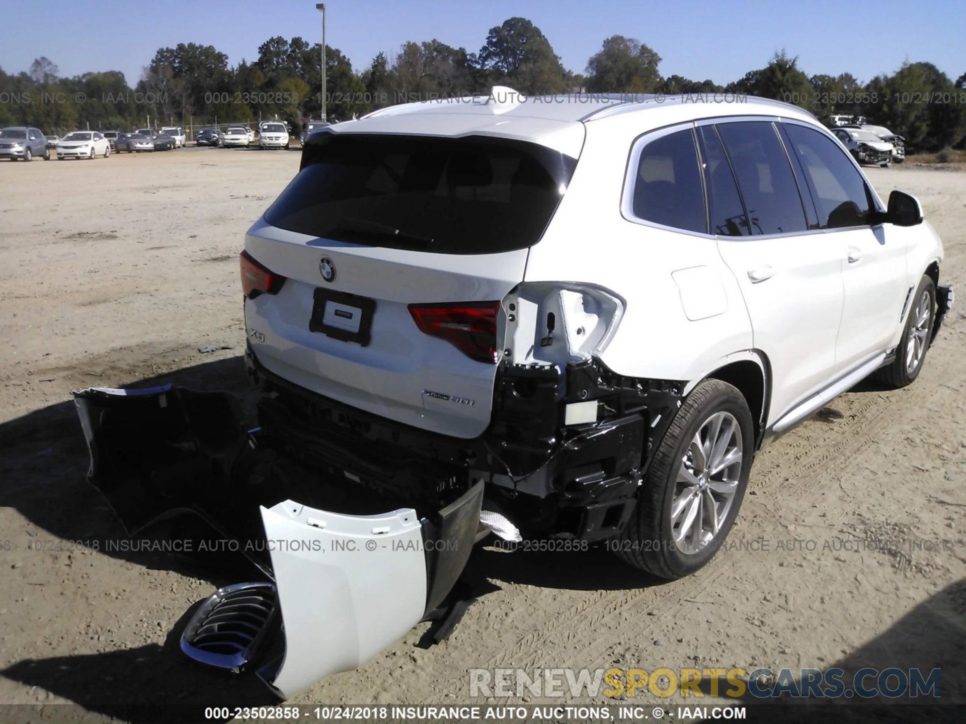 4 Photograph of a damaged car 5UXTR7C56KLF25764 Bmw X3 2019