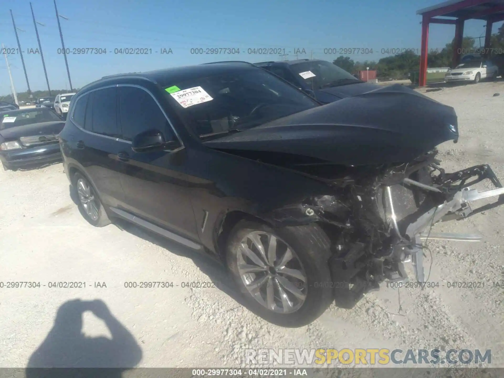 1 Фотография поврежденного автомобиля 5UXTR7C56KLF26364 BMW X3 2019