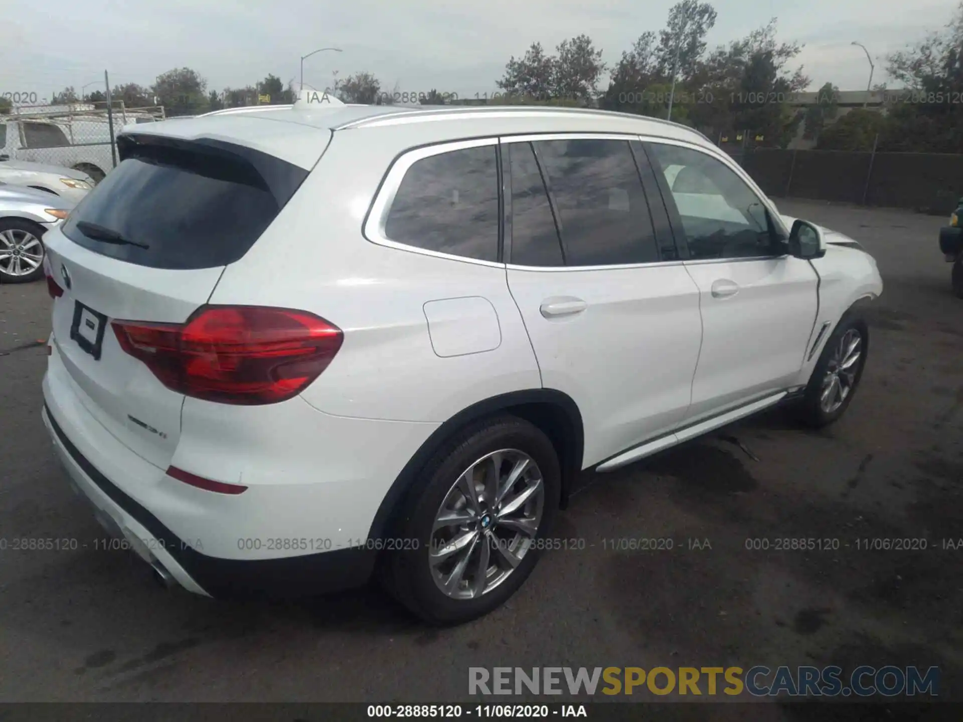 4 Photograph of a damaged car 5UXTR7C56KLF26493 BMW X3 2019