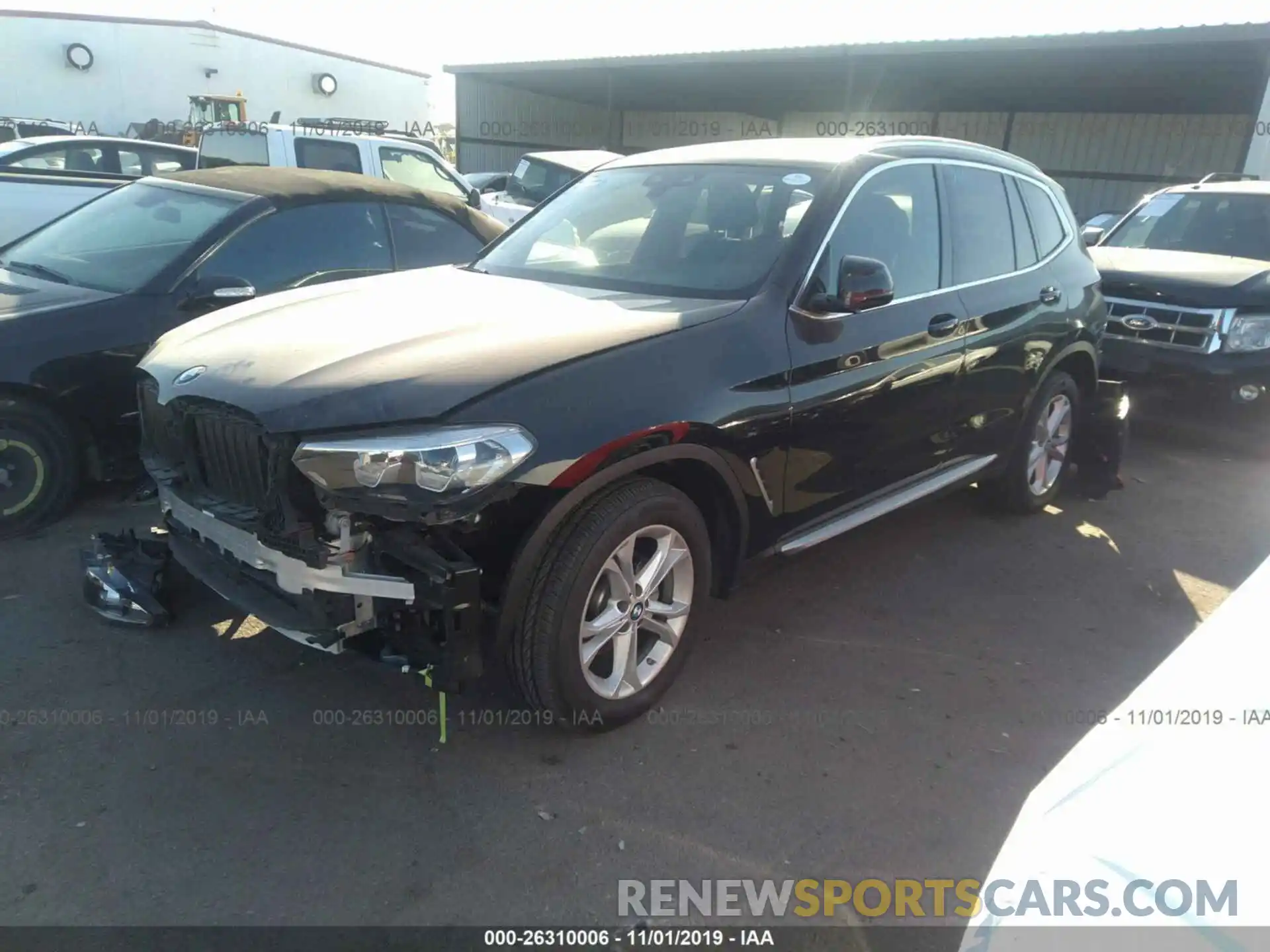 2 Фотография поврежденного автомобиля 5UXTR7C56KLF27644 BMW X3 2019