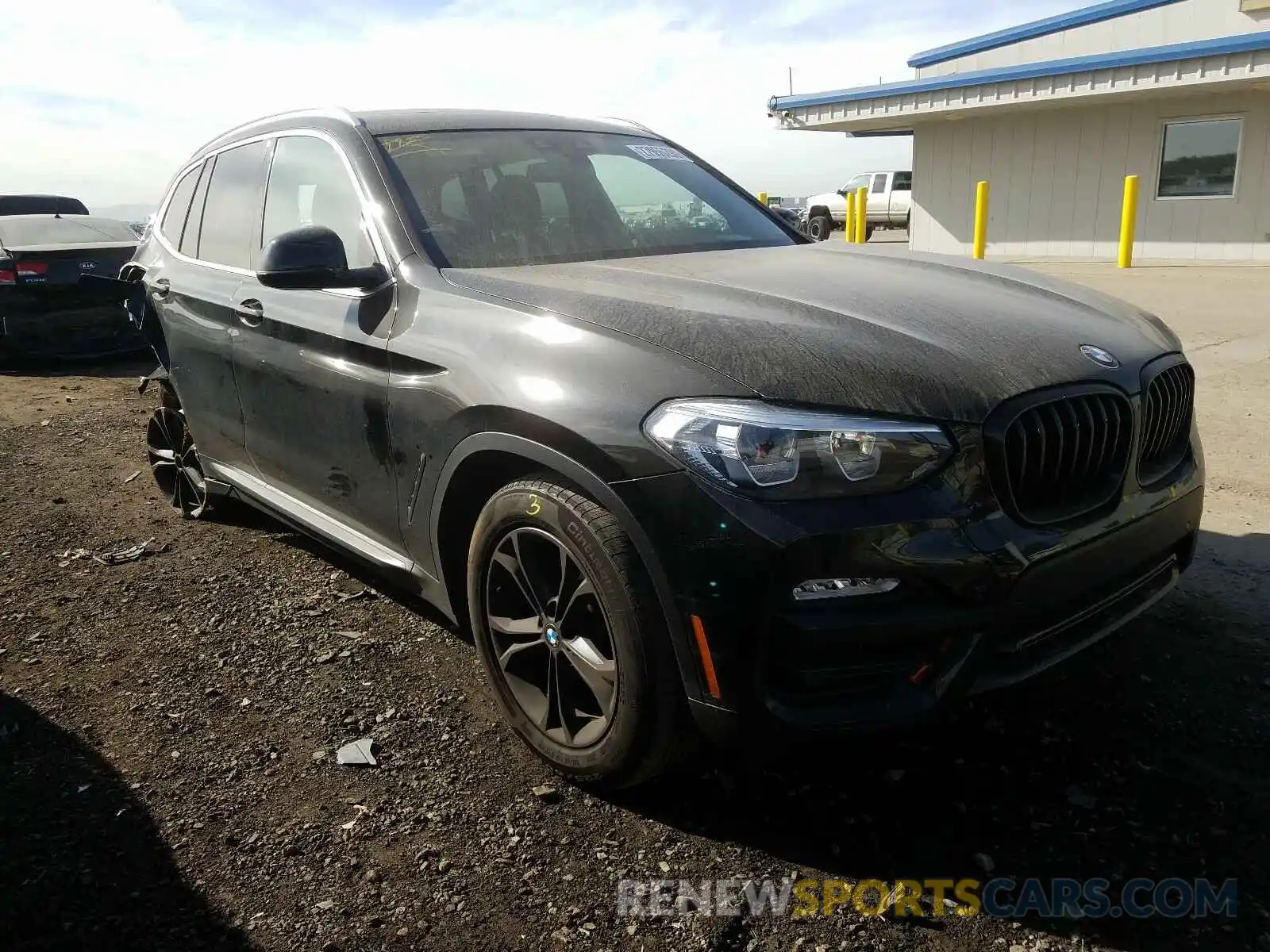 1 Photograph of a damaged car 5UXTR7C56KLF27790 BMW X3 2019