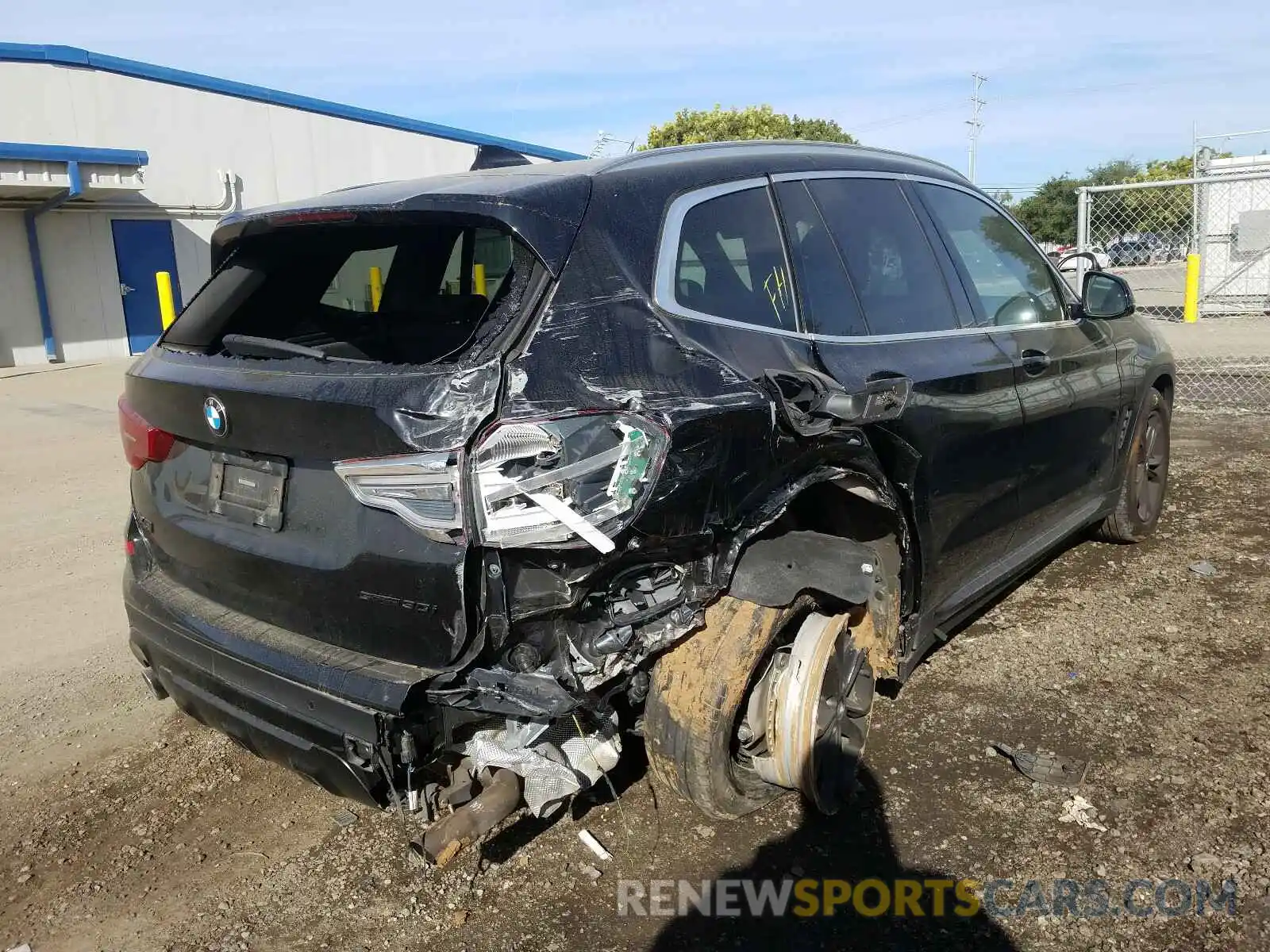 4 Photograph of a damaged car 5UXTR7C56KLF27790 BMW X3 2019