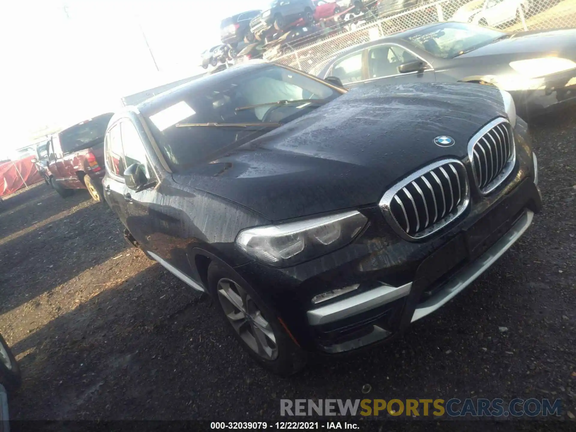 1 Photograph of a damaged car 5UXTR7C56KLF31015 BMW X3 2019