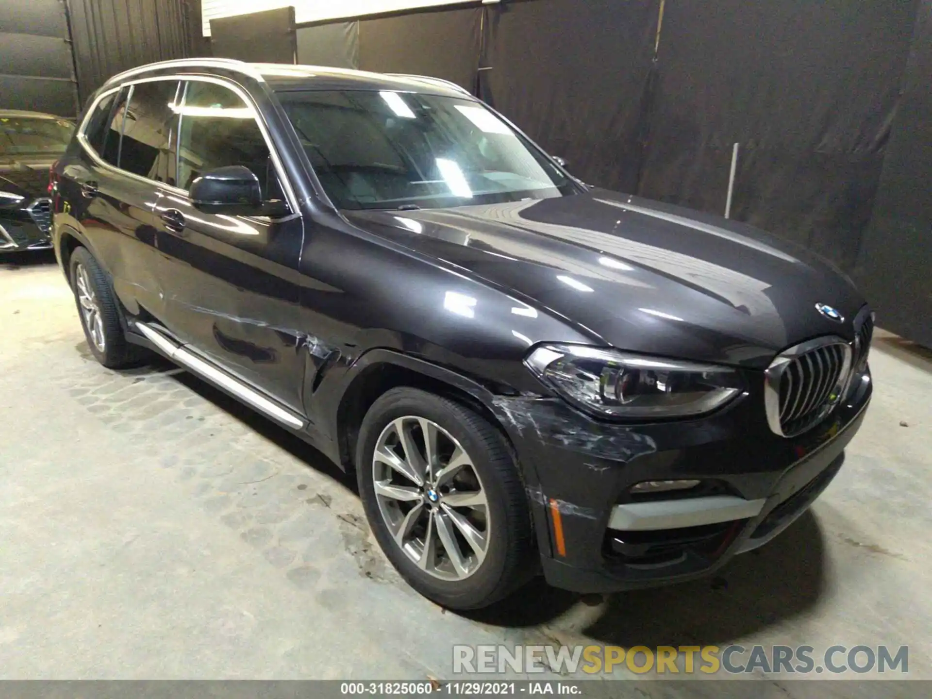 1 Photograph of a damaged car 5UXTR7C56KLF33556 BMW X3 2019