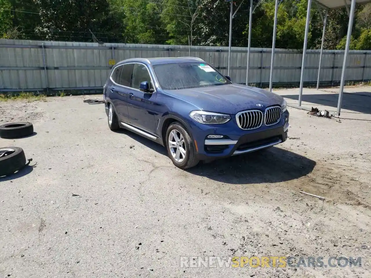 1 Фотография поврежденного автомобиля 5UXTR7C56KLF33668 BMW X3 2019