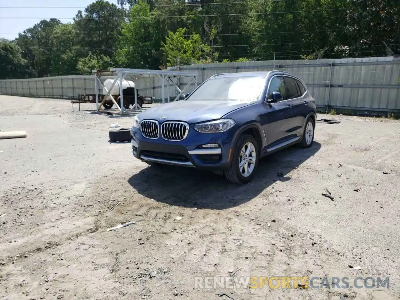 2 Фотография поврежденного автомобиля 5UXTR7C56KLF33668 BMW X3 2019