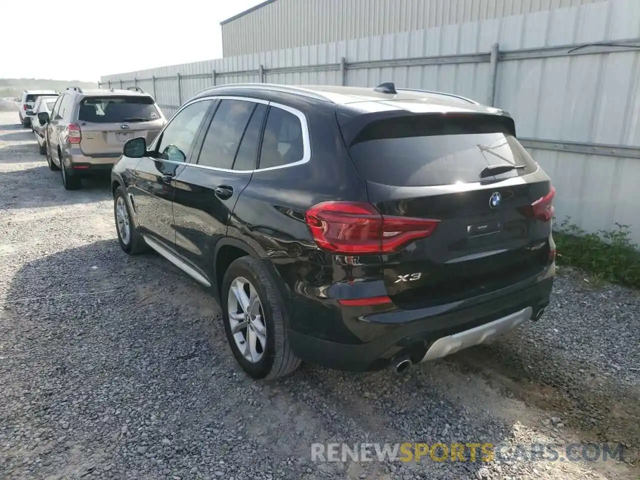 3 Photograph of a damaged car 5UXTR7C56KLF34254 BMW X3 2019