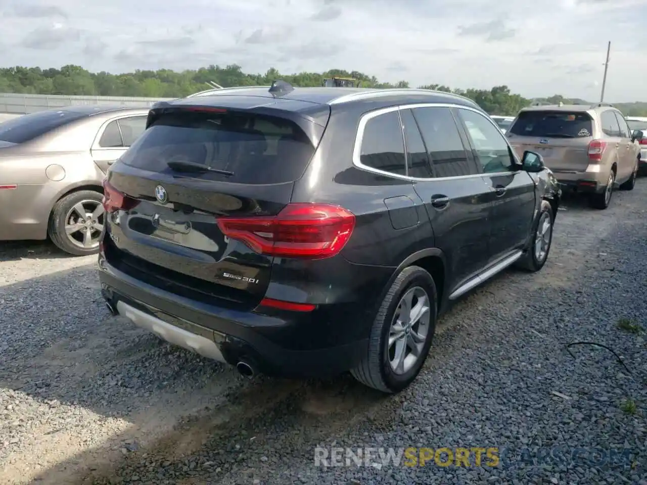 4 Photograph of a damaged car 5UXTR7C56KLF34254 BMW X3 2019