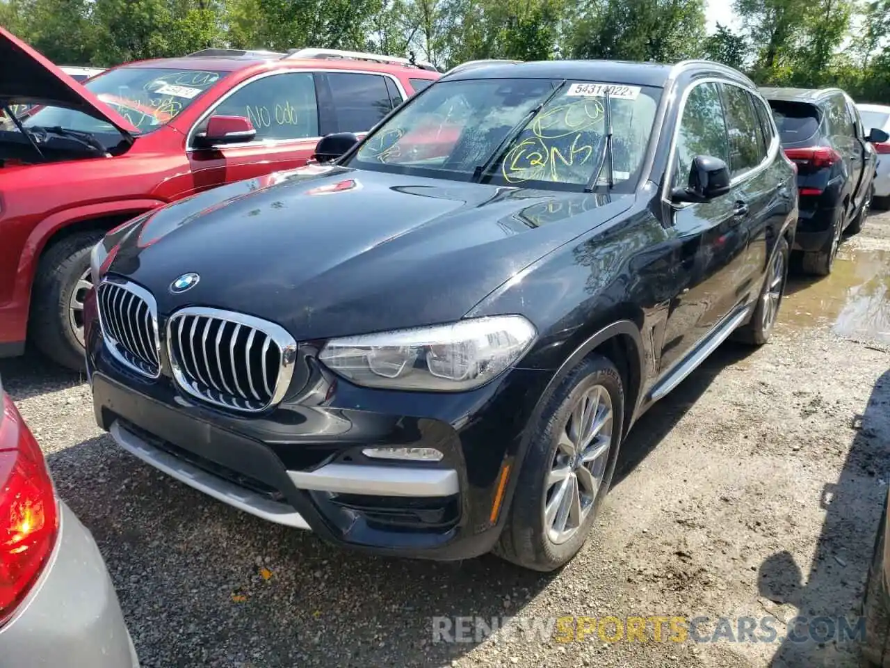 2 Фотография поврежденного автомобиля 5UXTR7C56KLF36439 BMW X3 2019