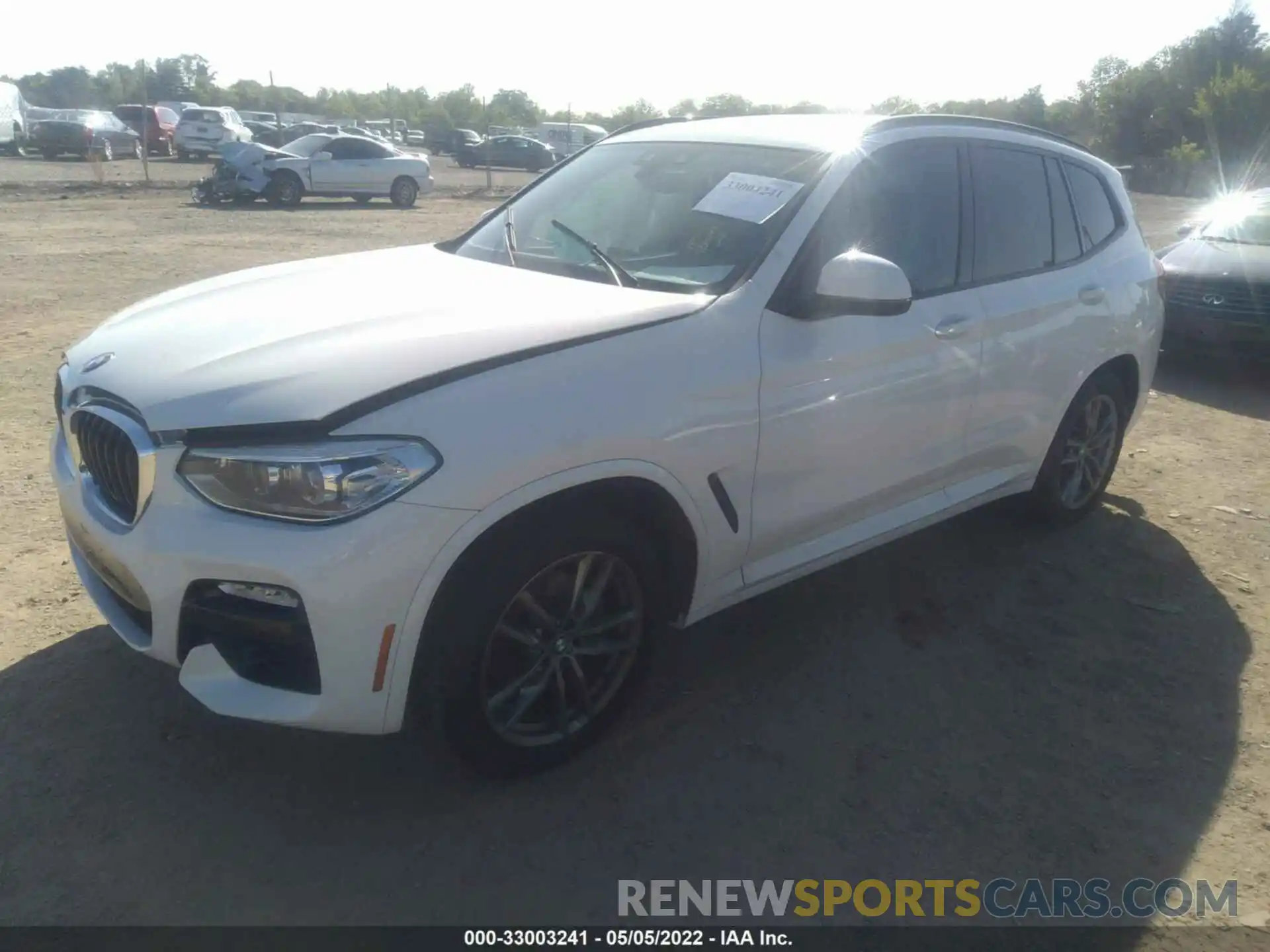 2 Photograph of a damaged car 5UXTR7C56KLF37302 BMW X3 2019