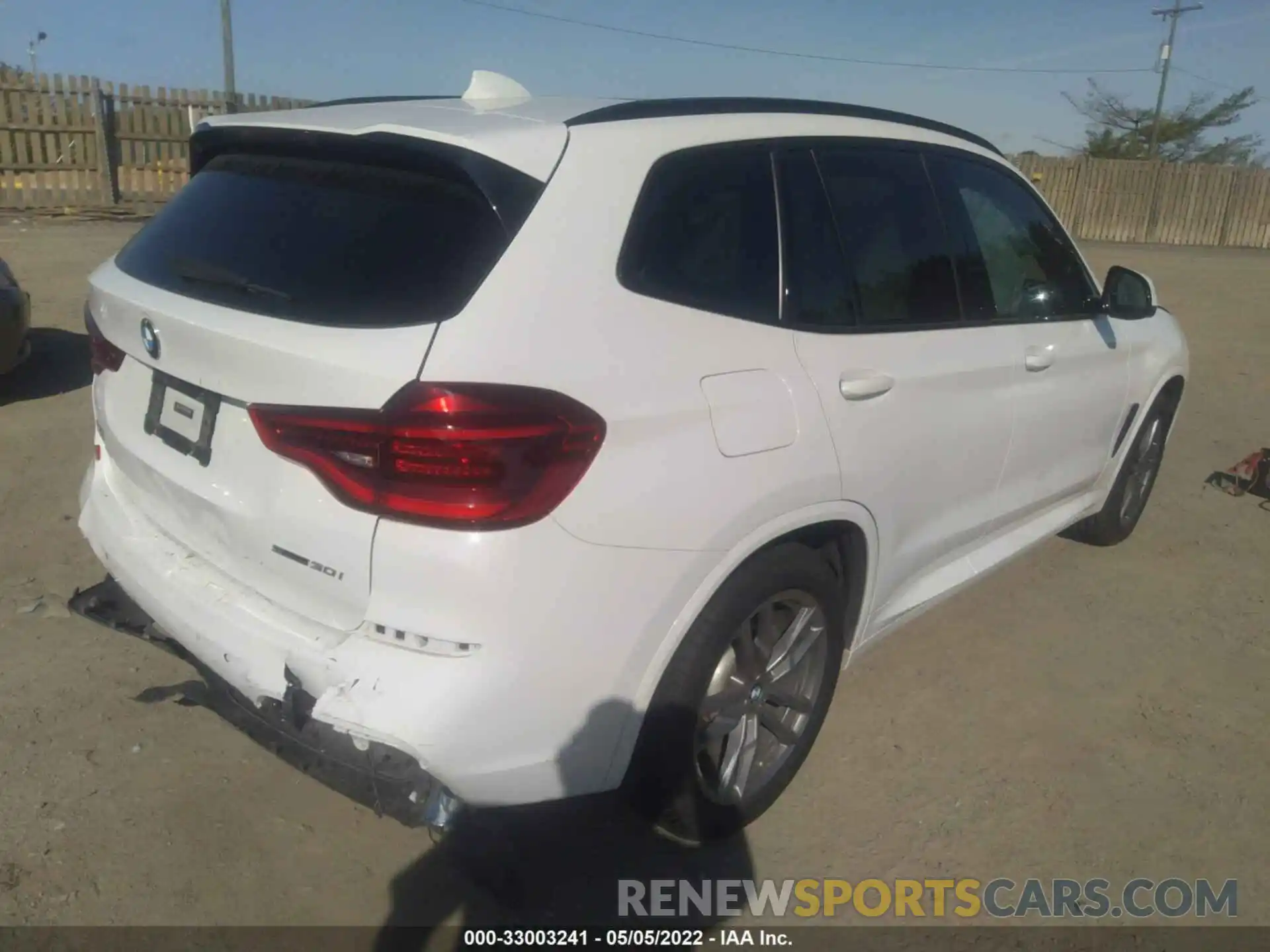 4 Photograph of a damaged car 5UXTR7C56KLF37302 BMW X3 2019