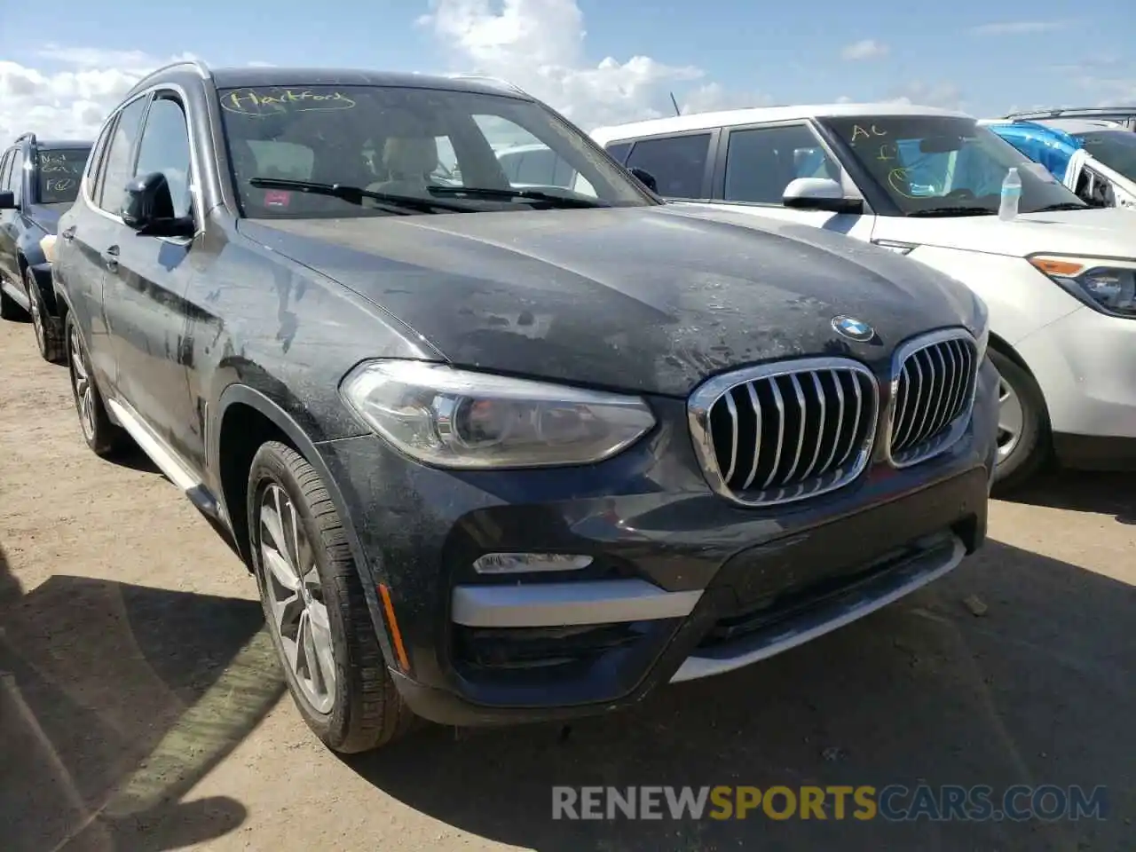 1 Photograph of a damaged car 5UXTR7C56KLF37459 BMW X3 2019