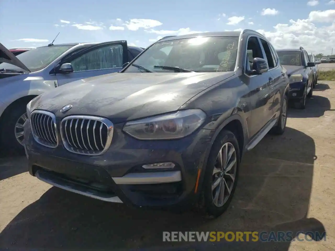 2 Photograph of a damaged car 5UXTR7C56KLF37459 BMW X3 2019