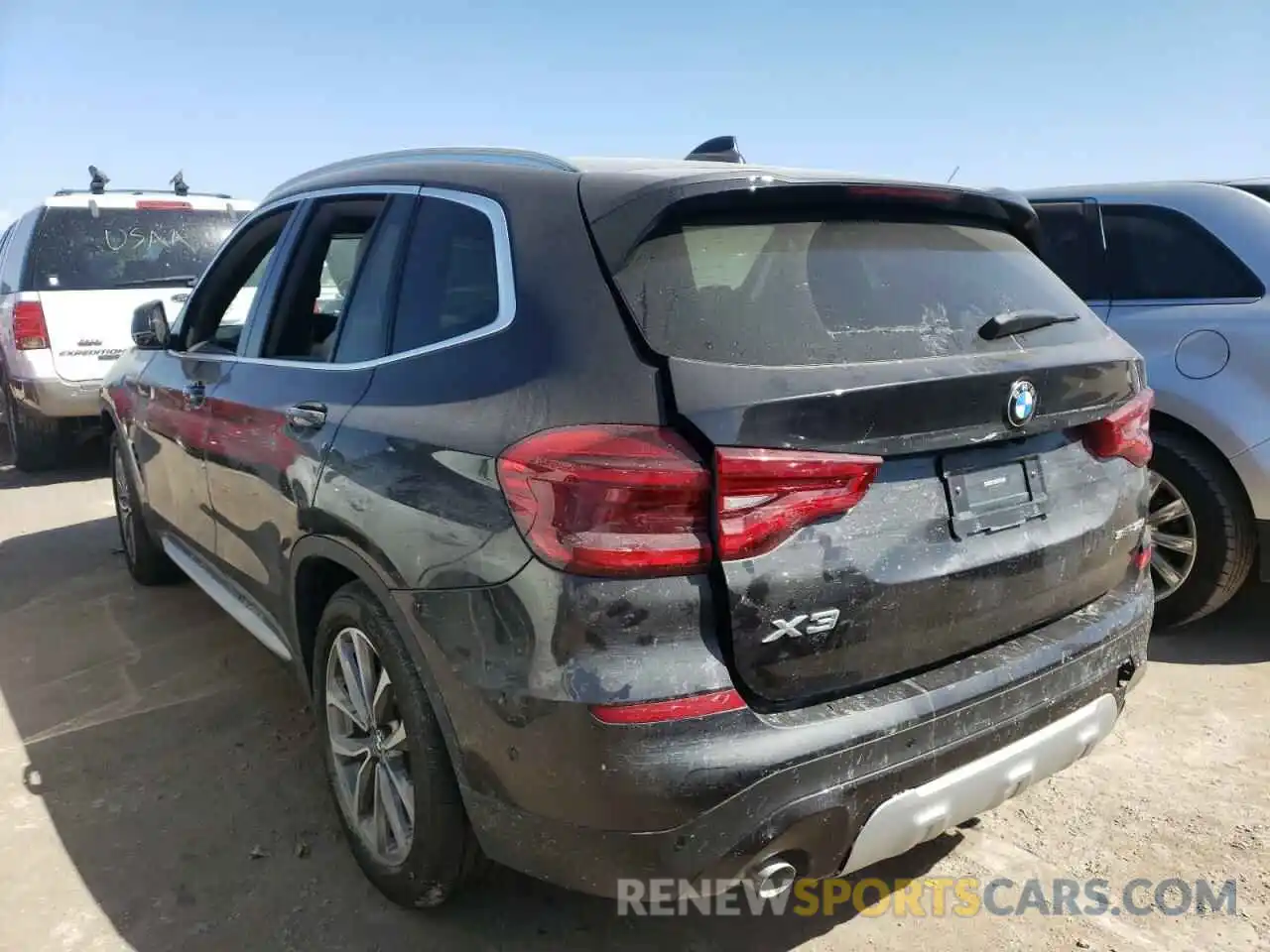 3 Photograph of a damaged car 5UXTR7C56KLF37459 BMW X3 2019