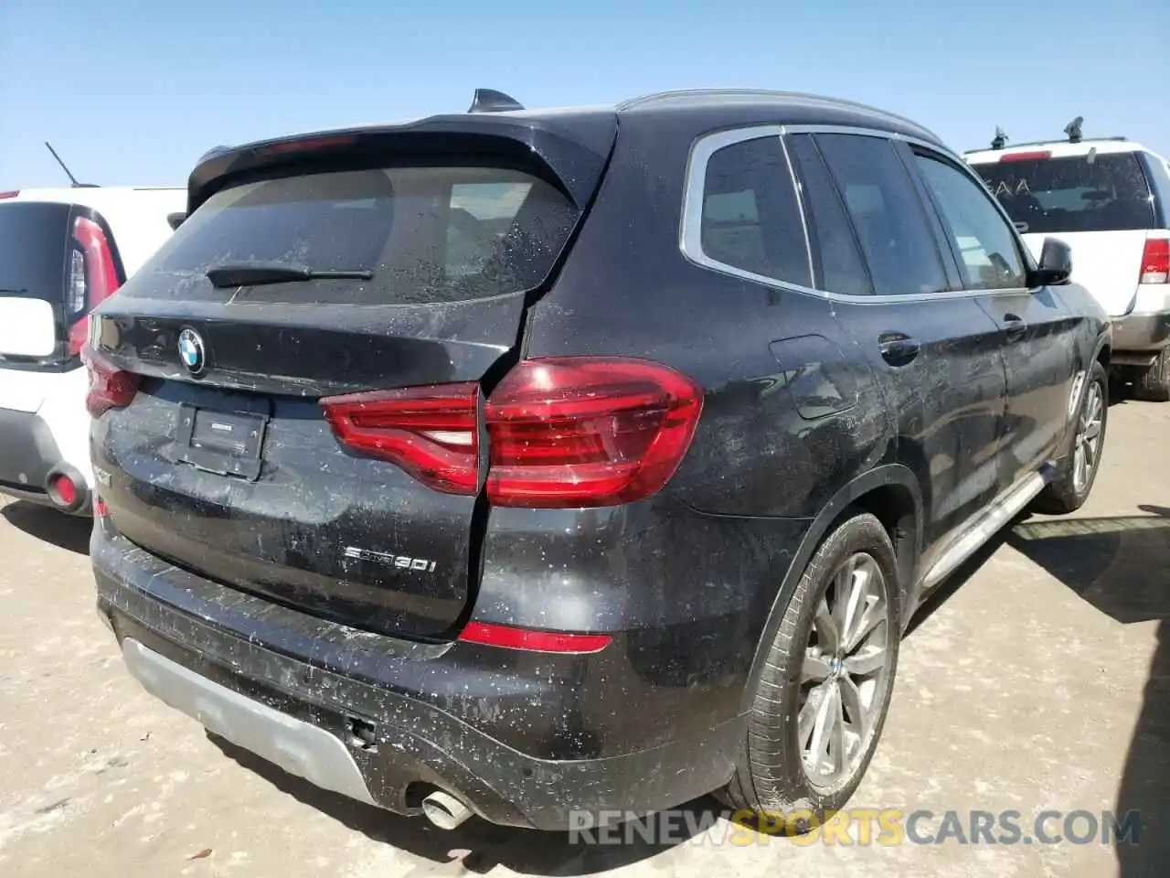 4 Photograph of a damaged car 5UXTR7C56KLF37459 BMW X3 2019