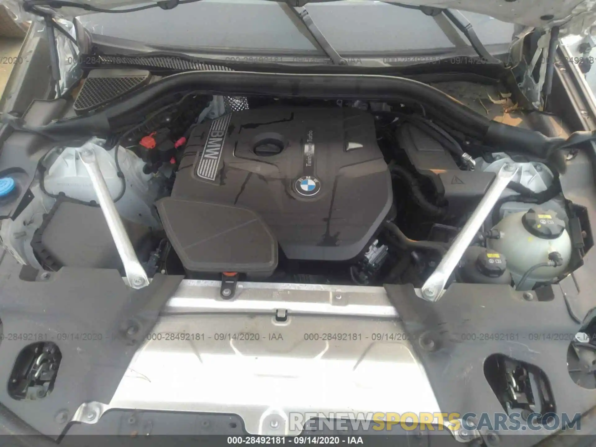 10 Фотография поврежденного автомобиля 5UXTR7C56KLF37638 BMW X3 2019