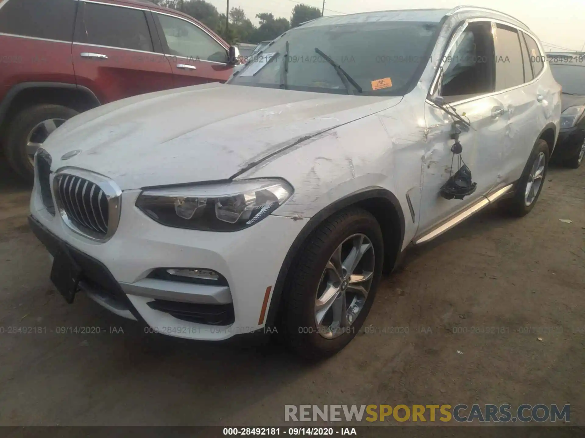 2 Photograph of a damaged car 5UXTR7C56KLF37638 BMW X3 2019