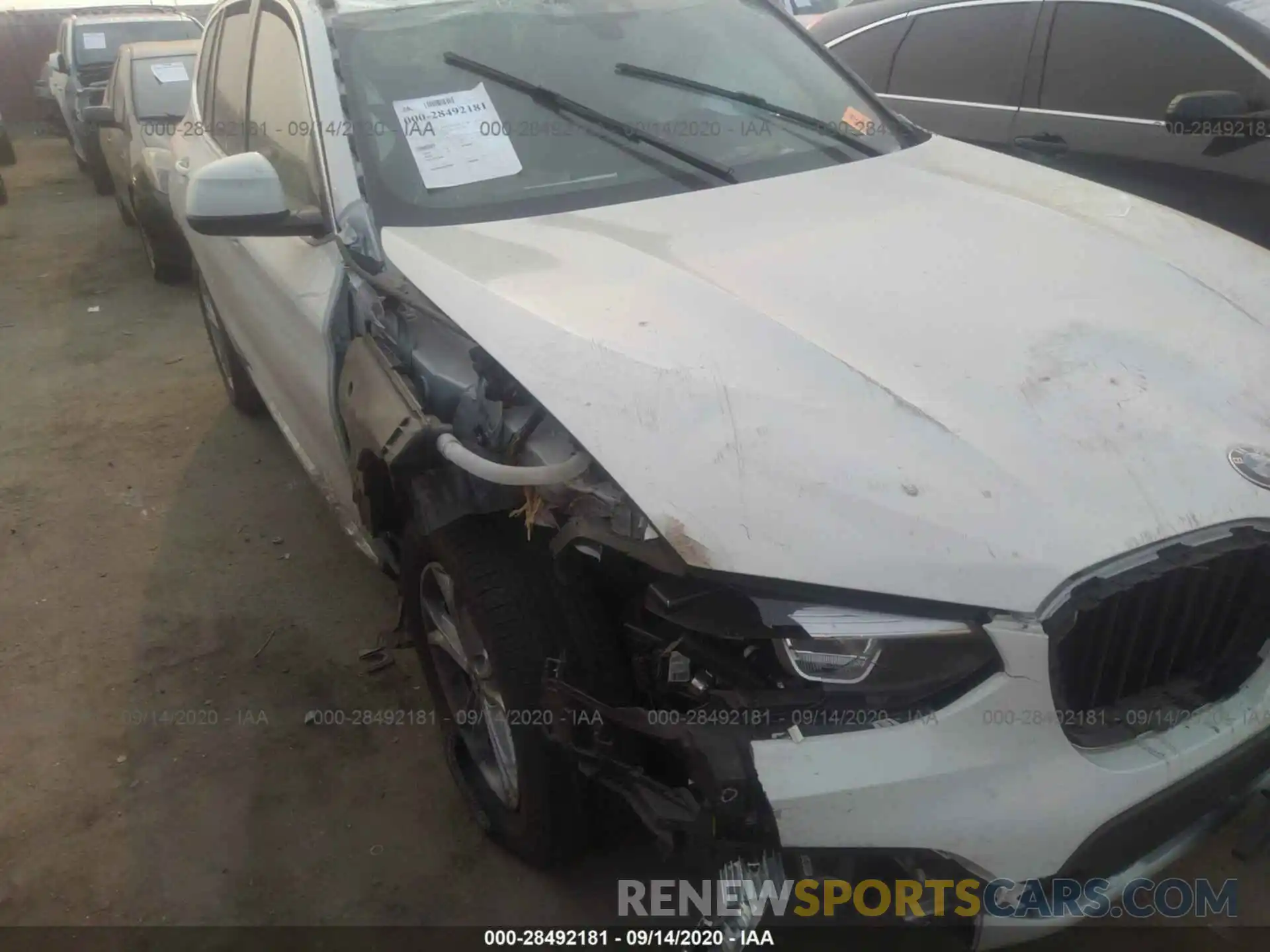 6 Photograph of a damaged car 5UXTR7C56KLF37638 BMW X3 2019