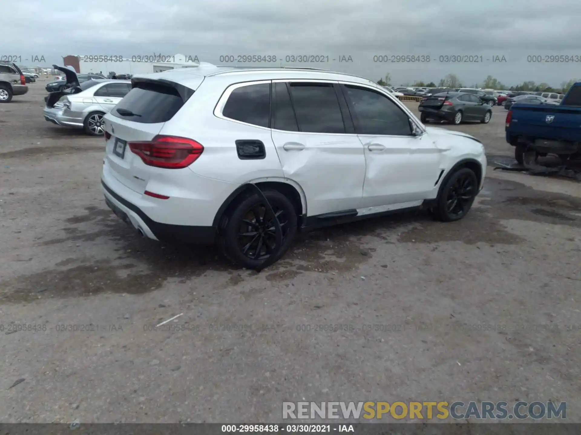 4 Photograph of a damaged car 5UXTR7C56KLF37719 BMW X3 2019