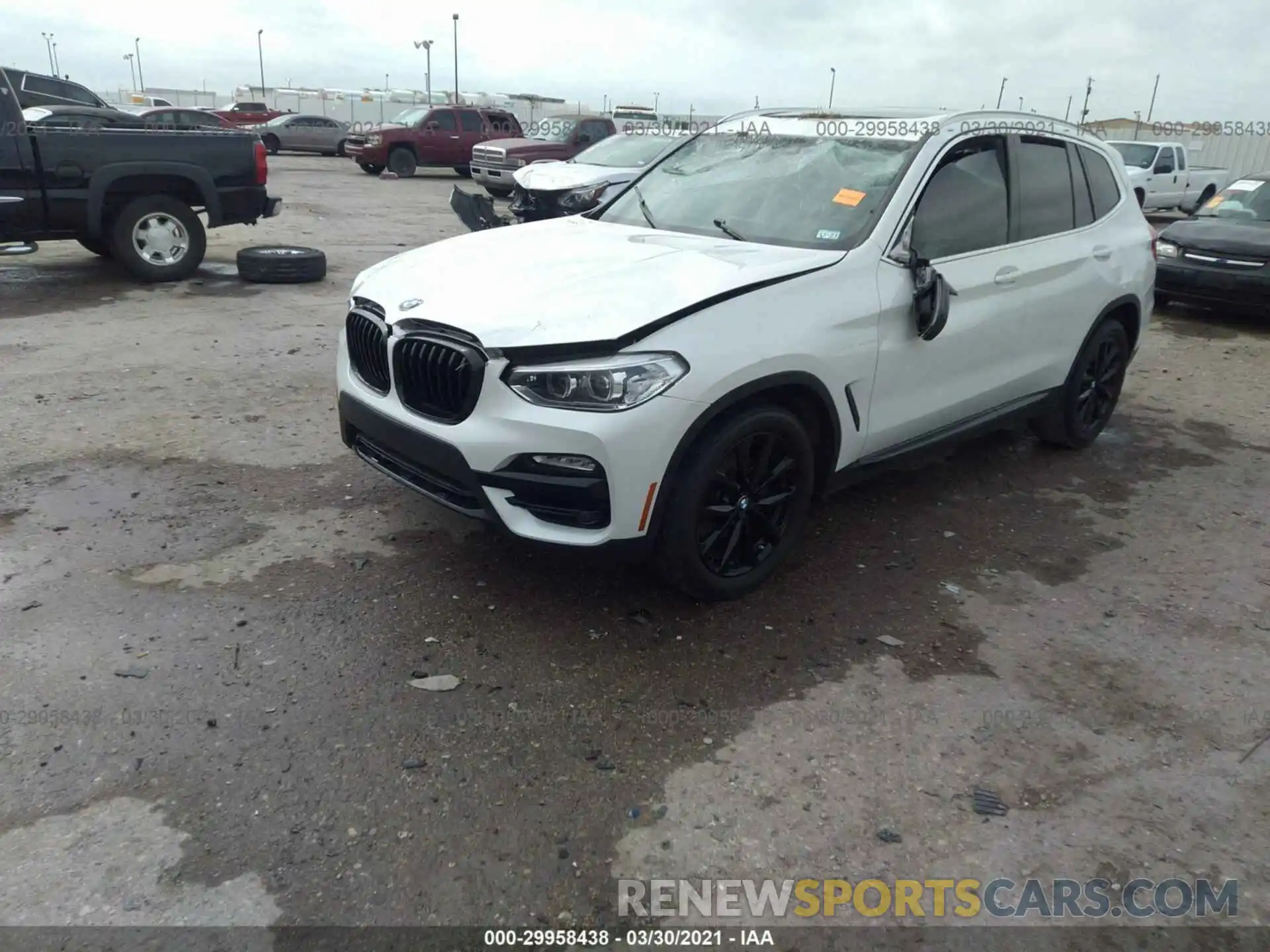 6 Photograph of a damaged car 5UXTR7C56KLF37719 BMW X3 2019