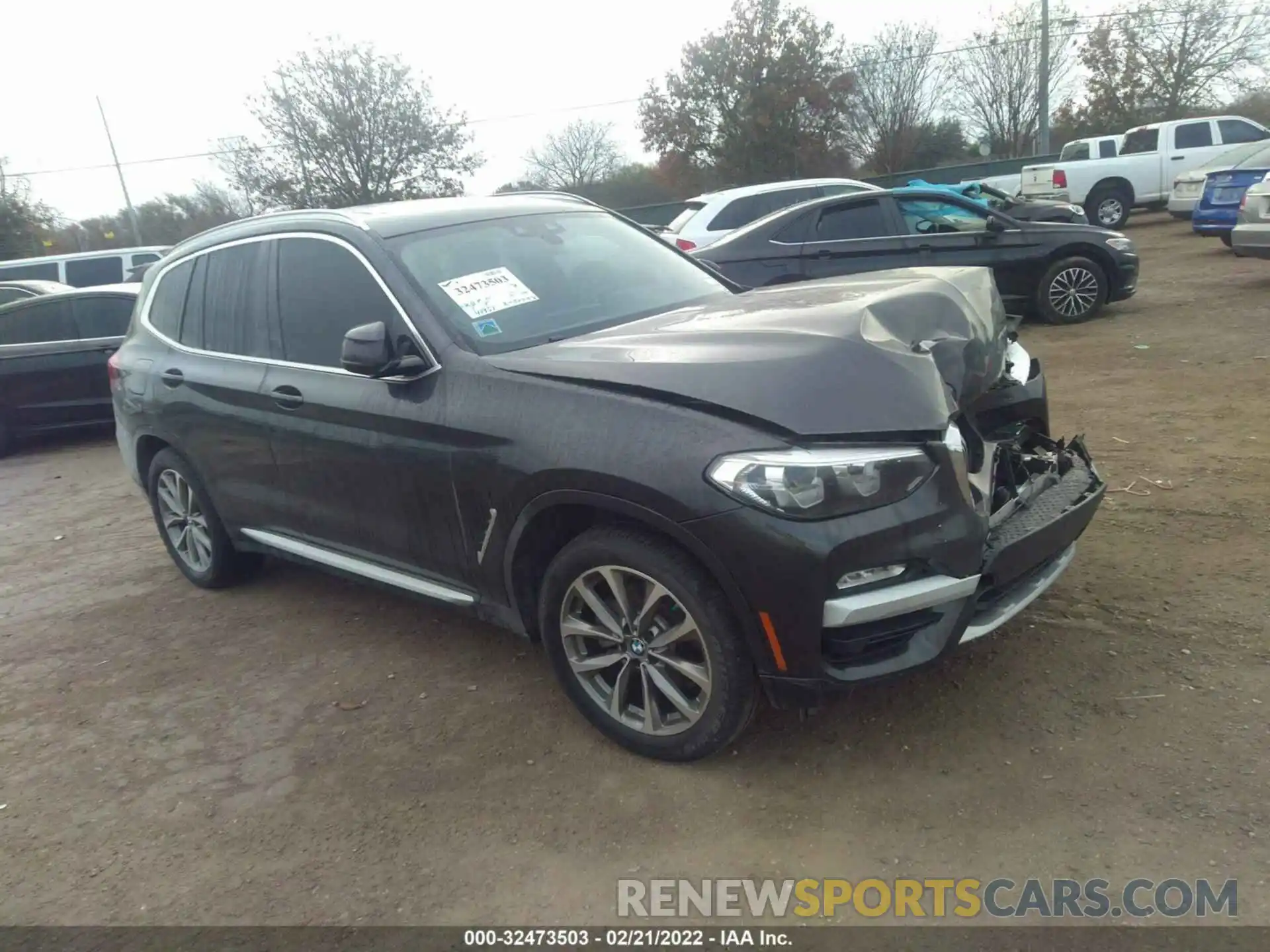 1 Photograph of a damaged car 5UXTR7C56KLR38698 BMW X3 2019