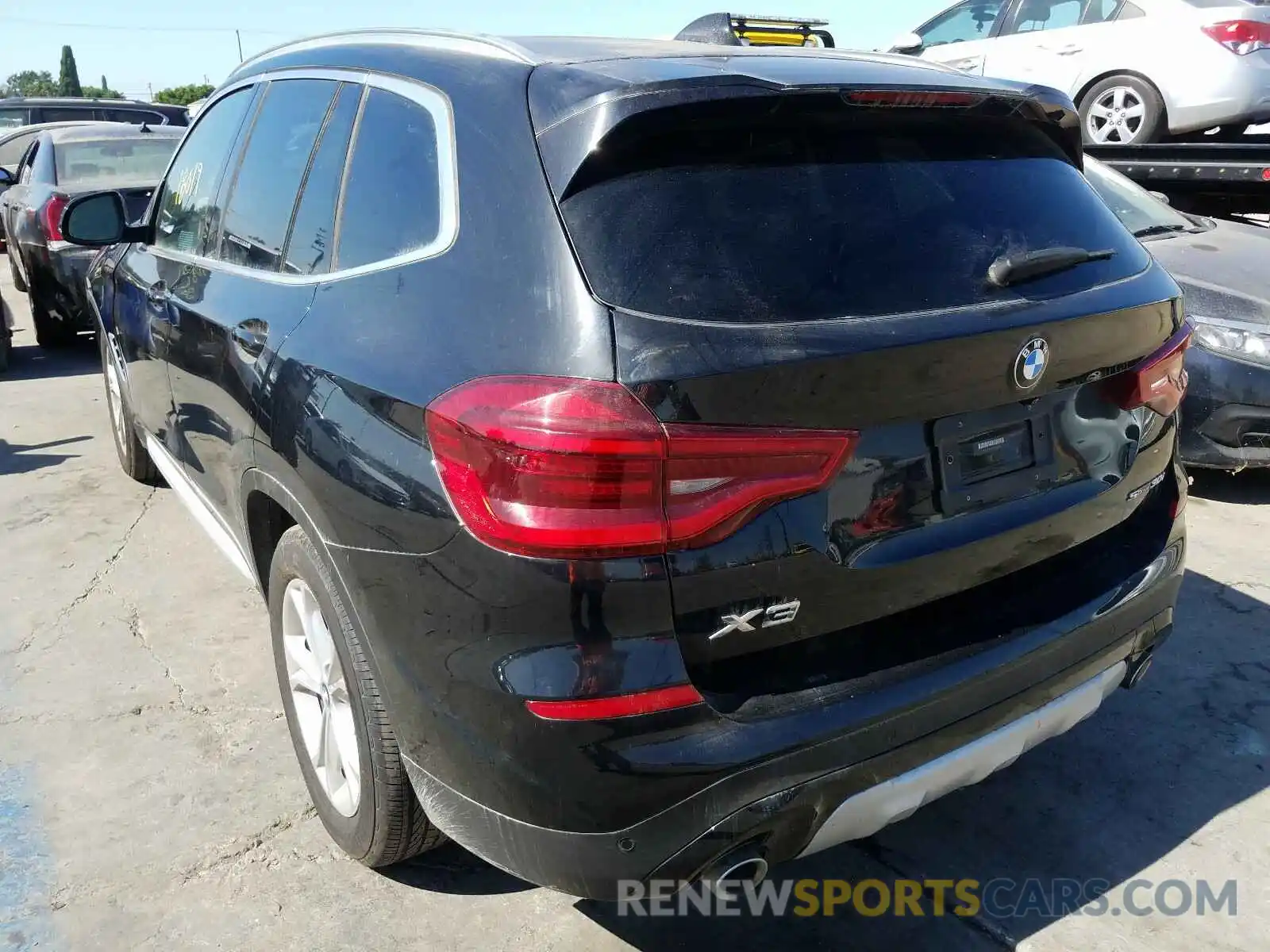 3 Photograph of a damaged car 5UXTR7C56KLR39530 BMW X3 2019