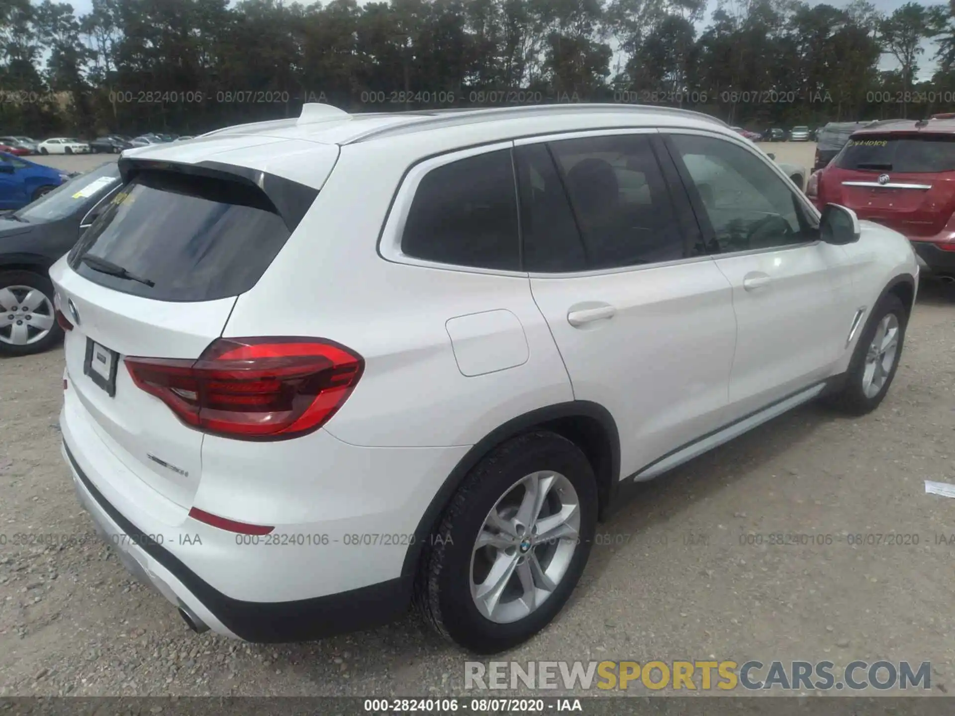 4 Photograph of a damaged car 5UXTR7C56KLR43836 BMW X3 2019