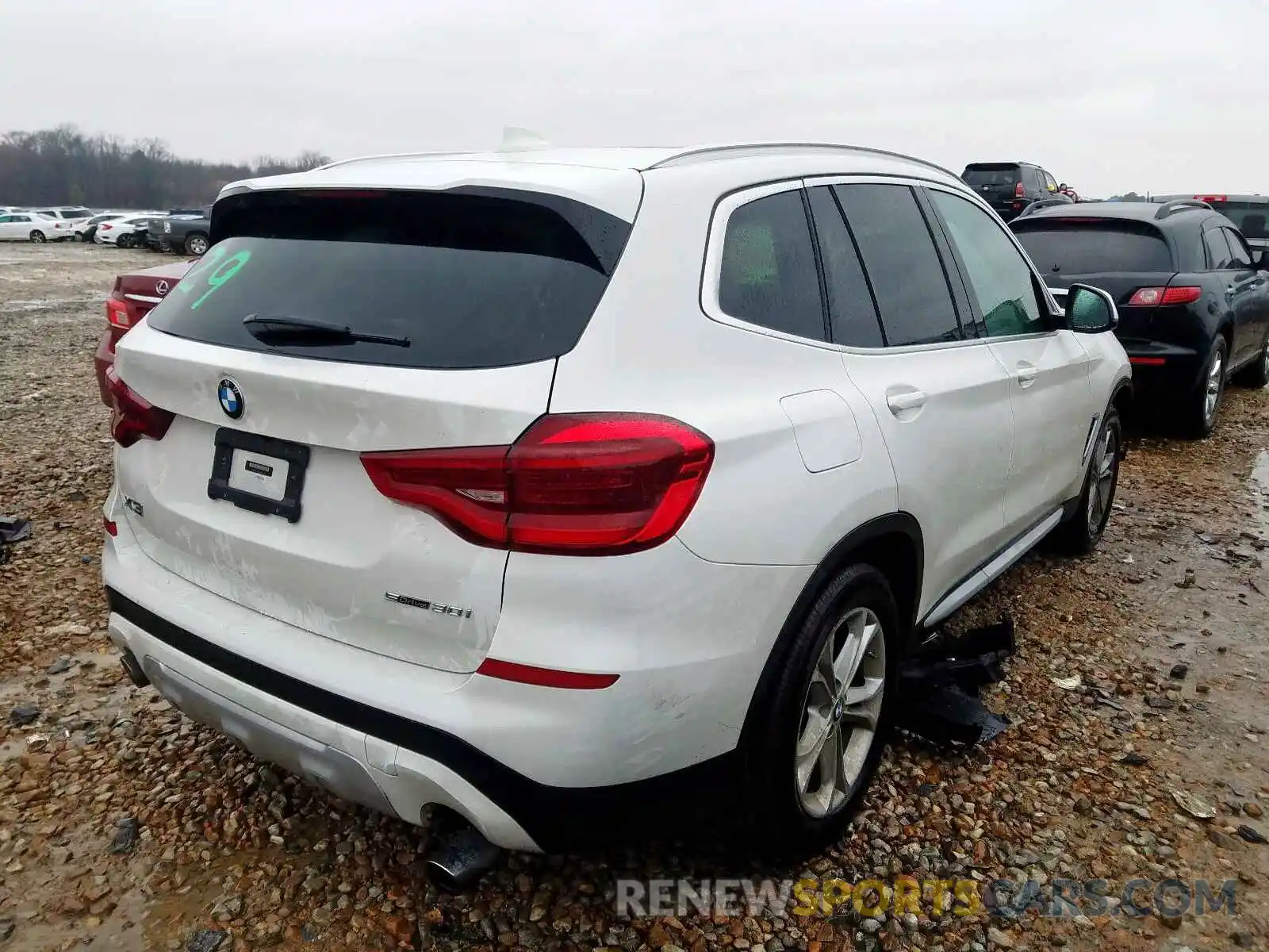 4 Photograph of a damaged car 5UXTR7C56KLR44033 BMW X3 2019