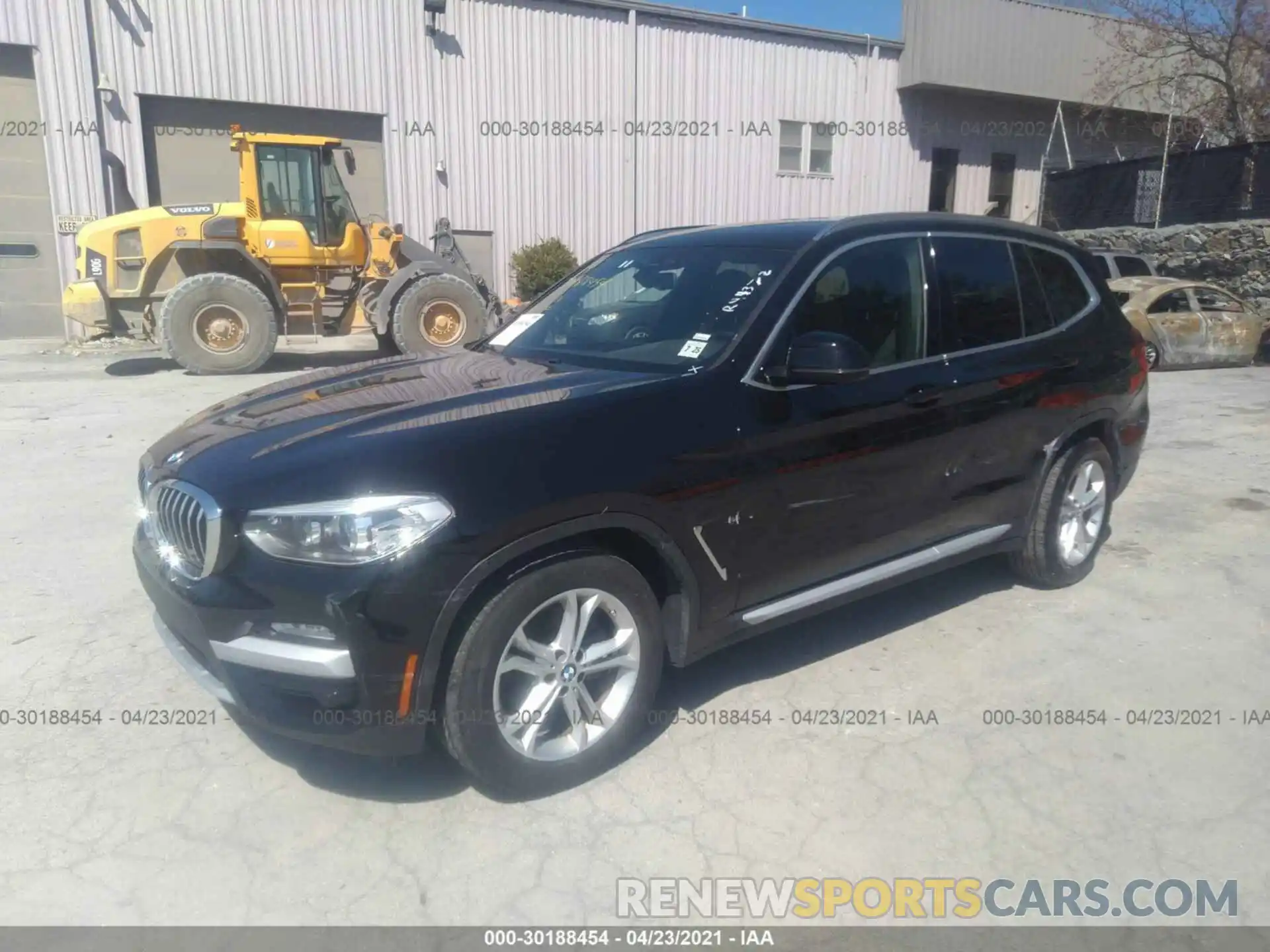 2 Photograph of a damaged car 5UXTR7C56KLR44372 BMW X3 2019