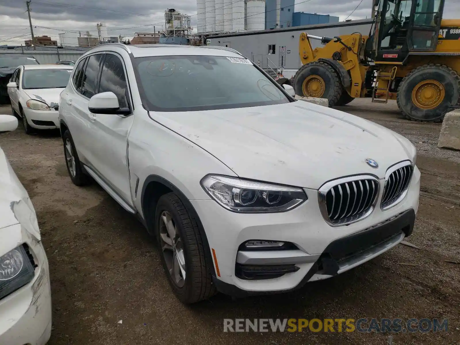 1 Photograph of a damaged car 5UXTR7C56KLR44534 BMW X3 2019