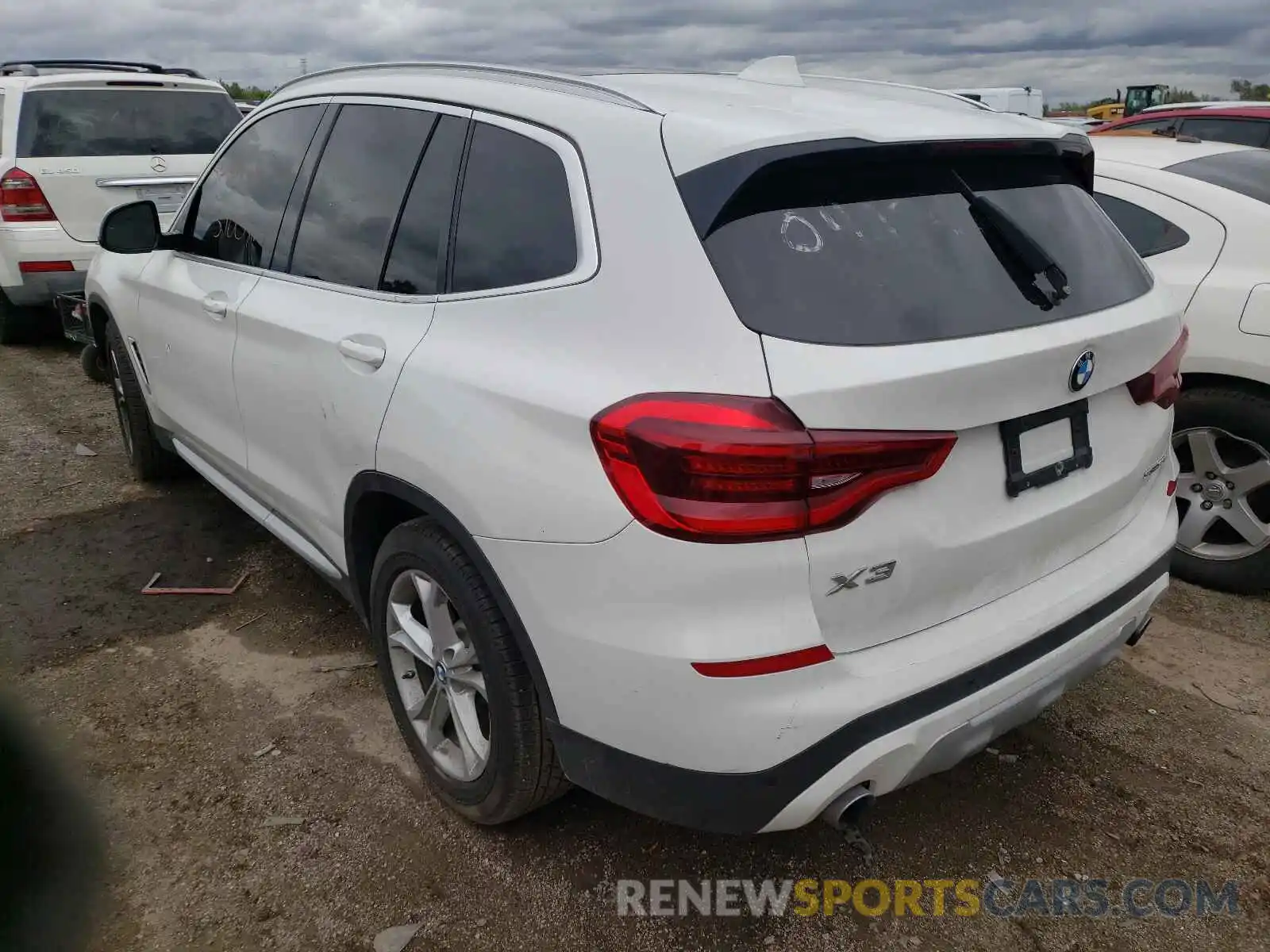 3 Photograph of a damaged car 5UXTR7C56KLR44534 BMW X3 2019