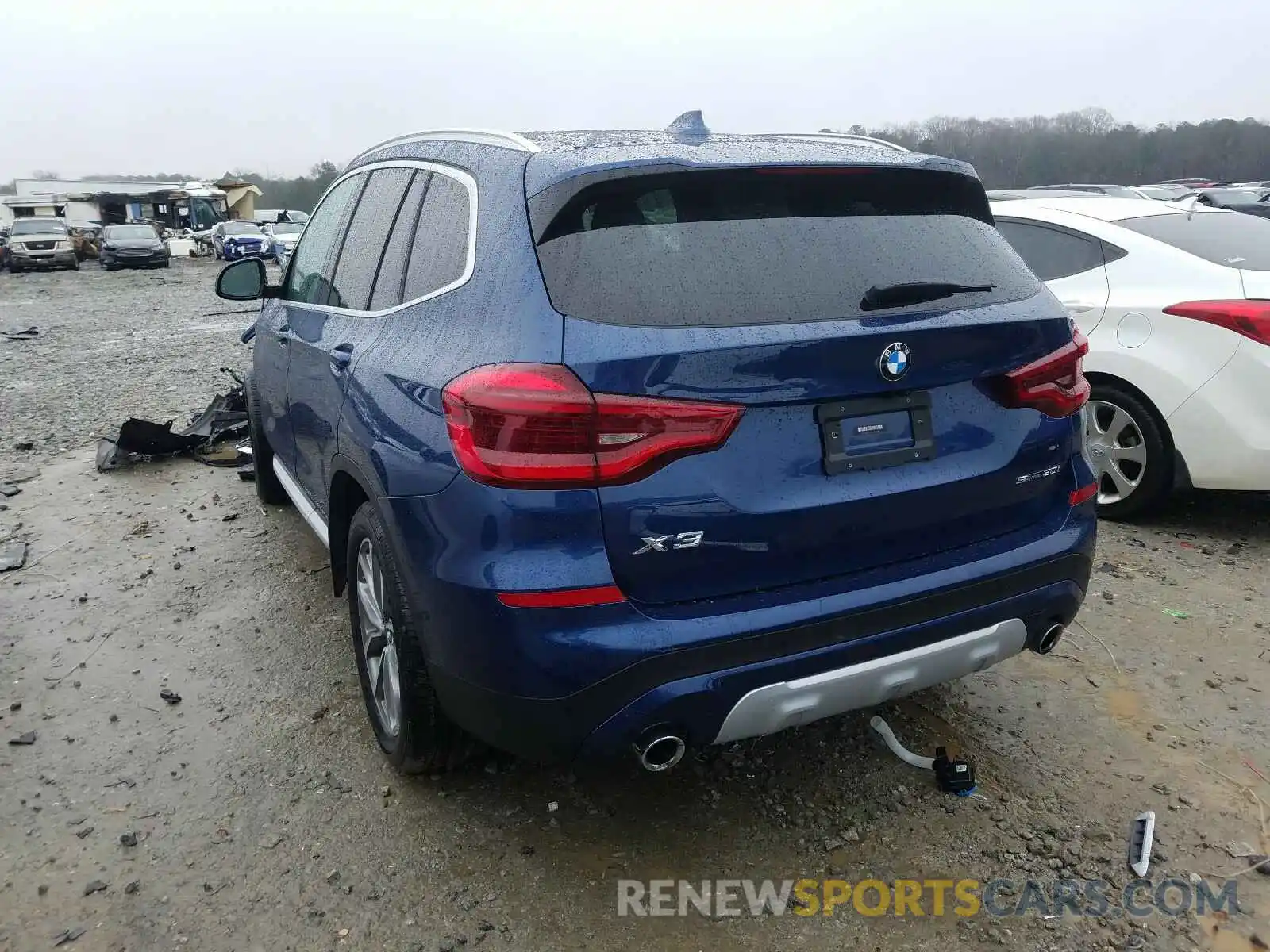 3 Photograph of a damaged car 5UXTR7C56KLR44713 BMW X3 2019