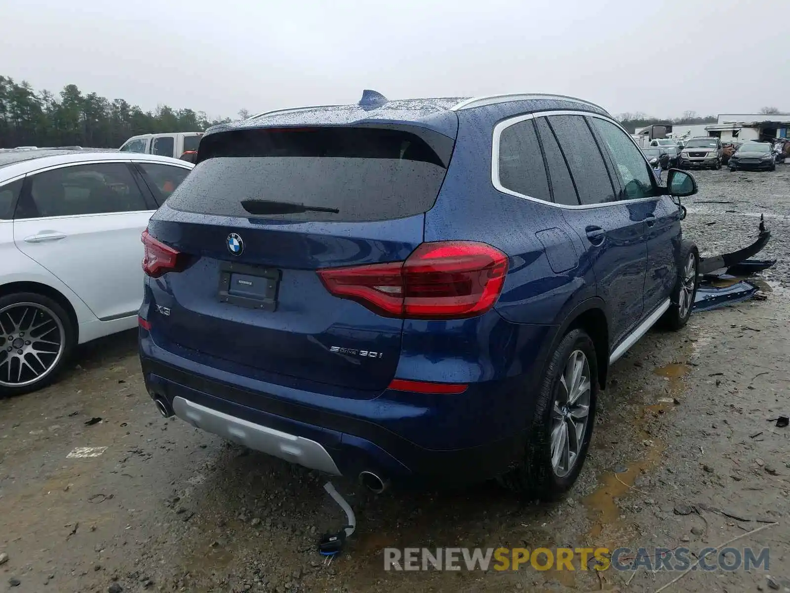 4 Фотография поврежденного автомобиля 5UXTR7C56KLR44713 BMW X3 2019