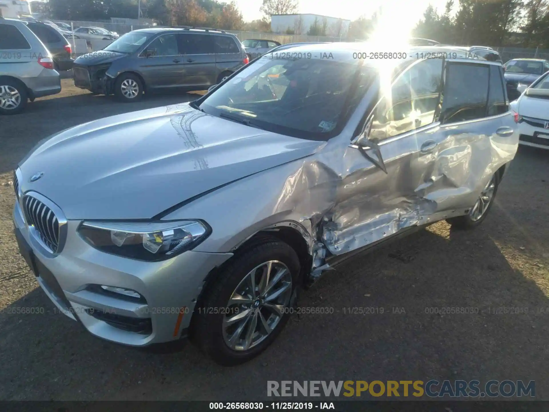 2 Photograph of a damaged car 5UXTR7C56KLR44954 BMW X3 2019