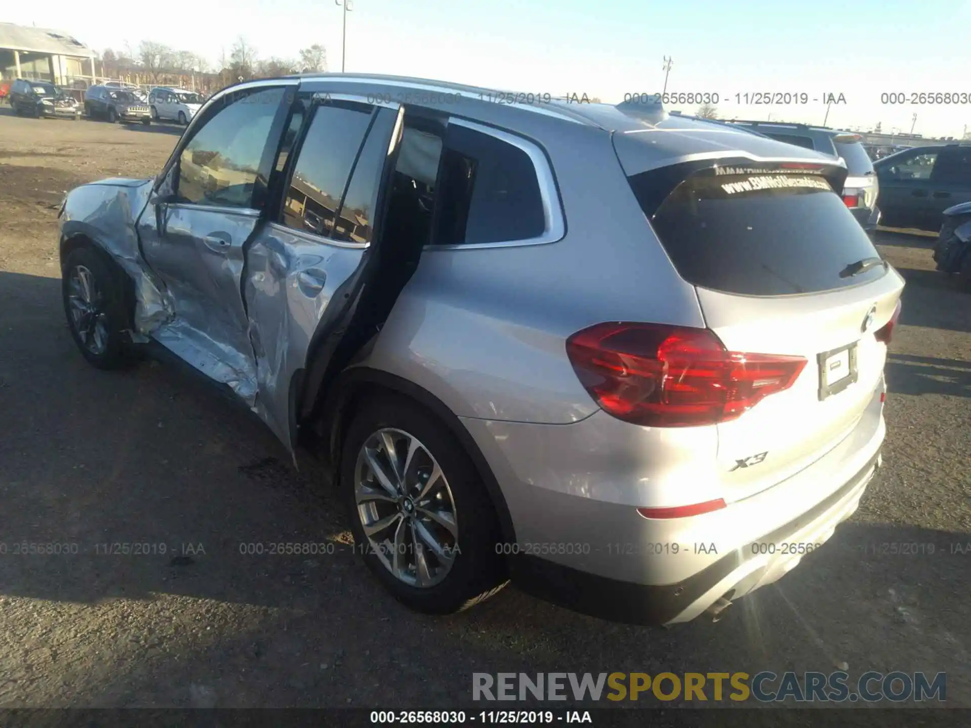 3 Photograph of a damaged car 5UXTR7C56KLR44954 BMW X3 2019