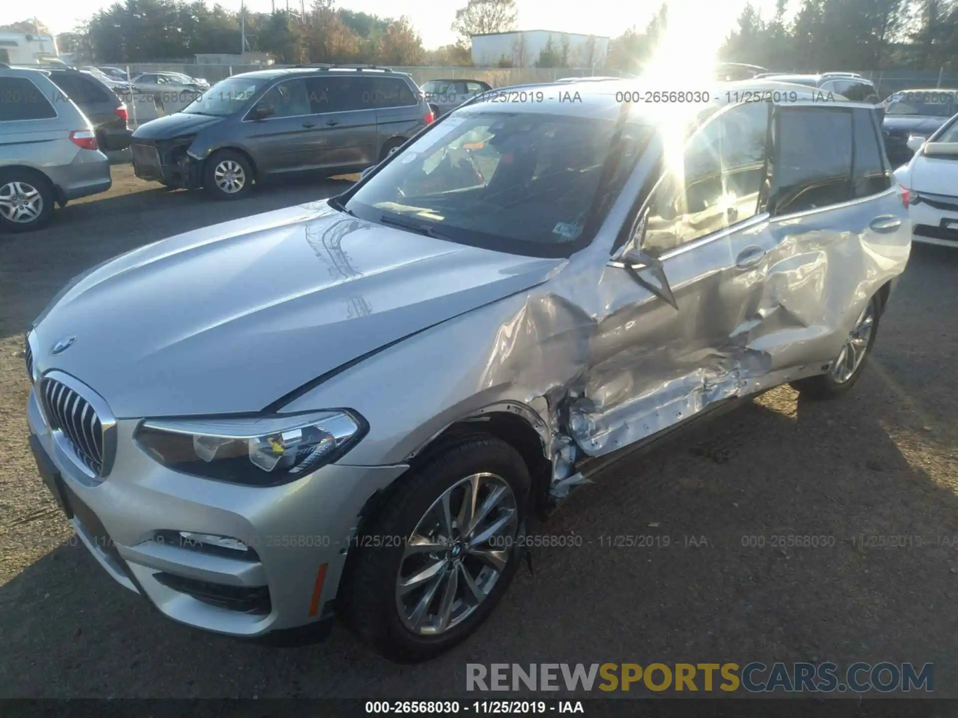 6 Photograph of a damaged car 5UXTR7C56KLR44954 BMW X3 2019