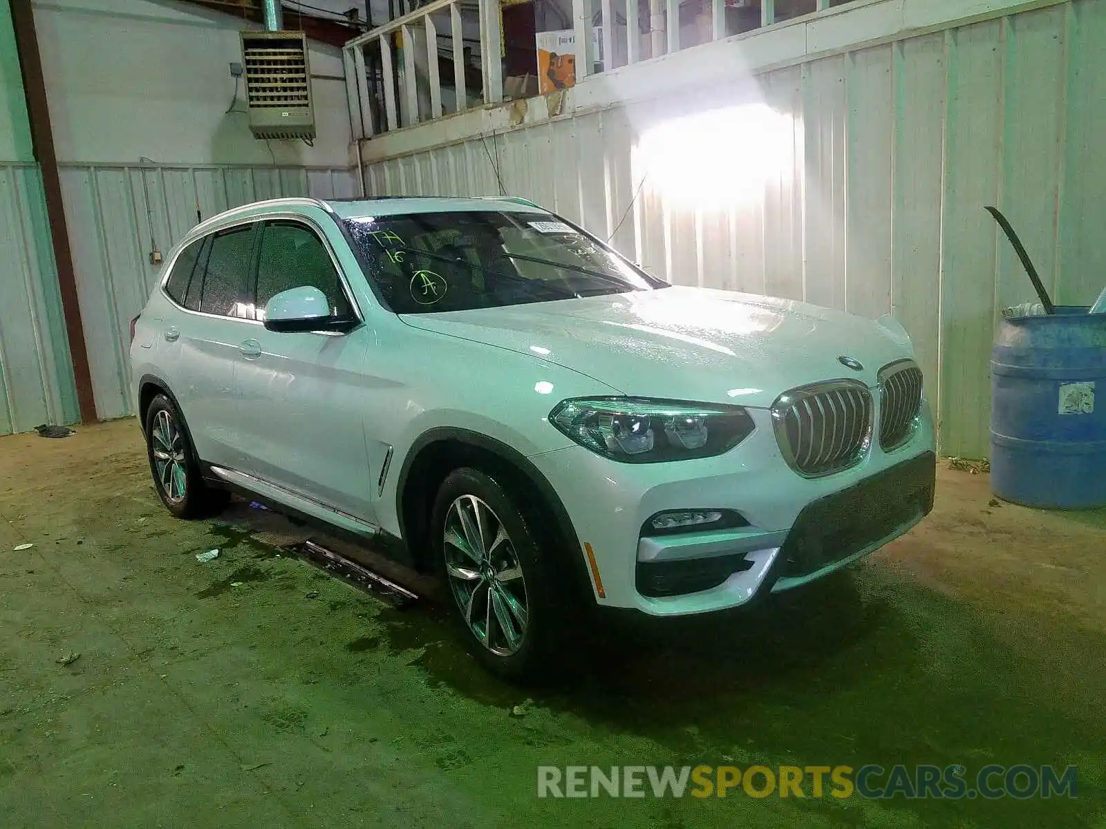 1 Photograph of a damaged car 5UXTR7C56KLR45974 BMW X3 2019