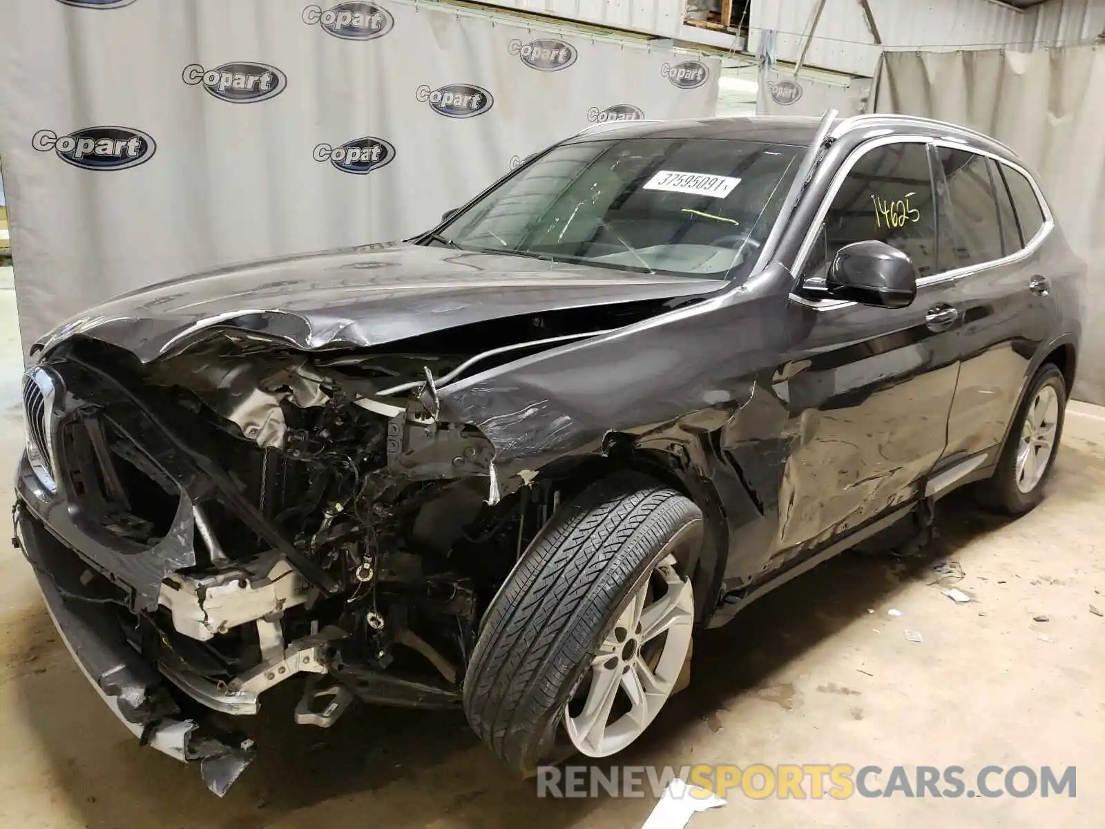 2 Фотография поврежденного автомобиля 5UXTR7C56KLR46851 BMW X3 2019
