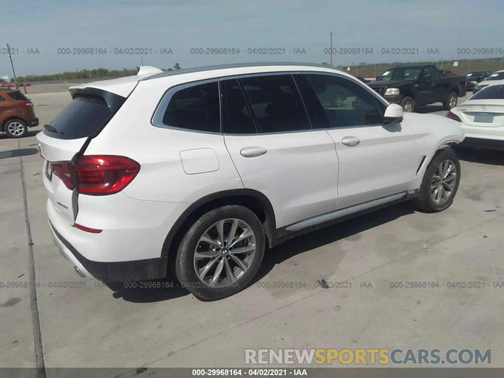 4 Photograph of a damaged car 5UXTR7C56KLR46896 BMW X3 2019