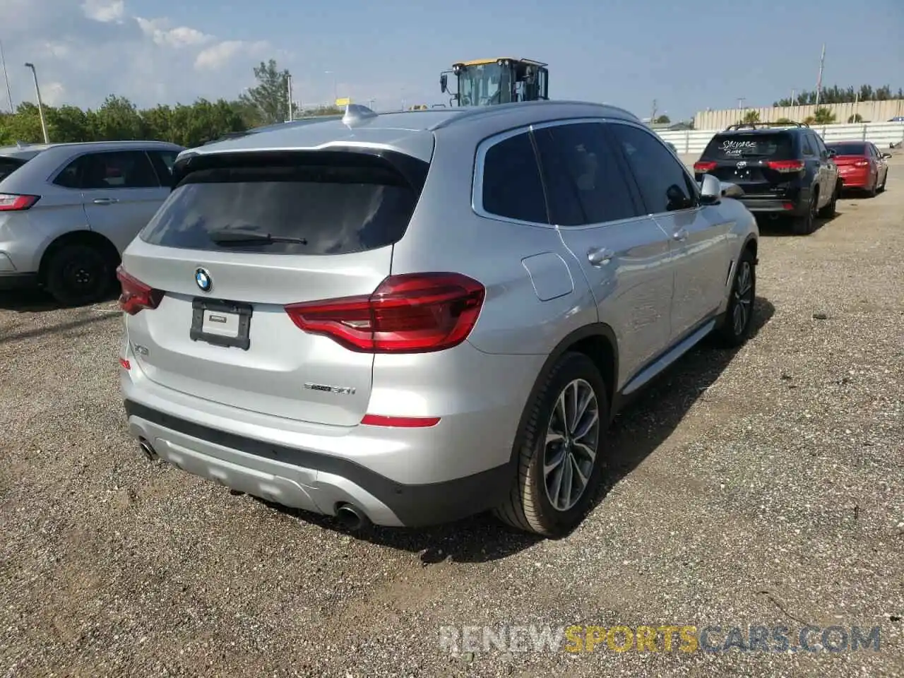 4 Photograph of a damaged car 5UXTR7C56KLR47482 BMW X3 2019