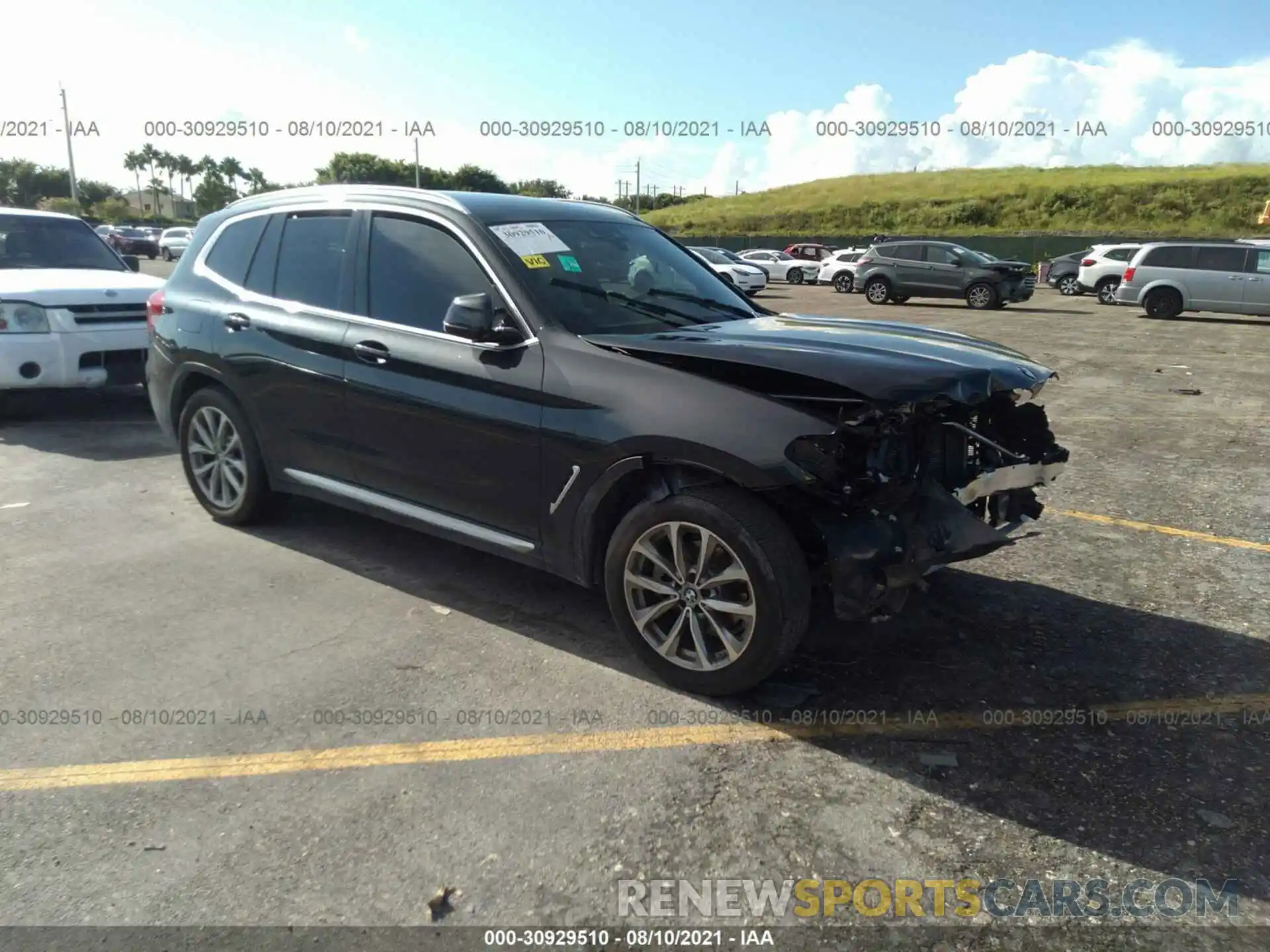 1 Фотография поврежденного автомобиля 5UXTR7C56KLR47577 BMW X3 2019