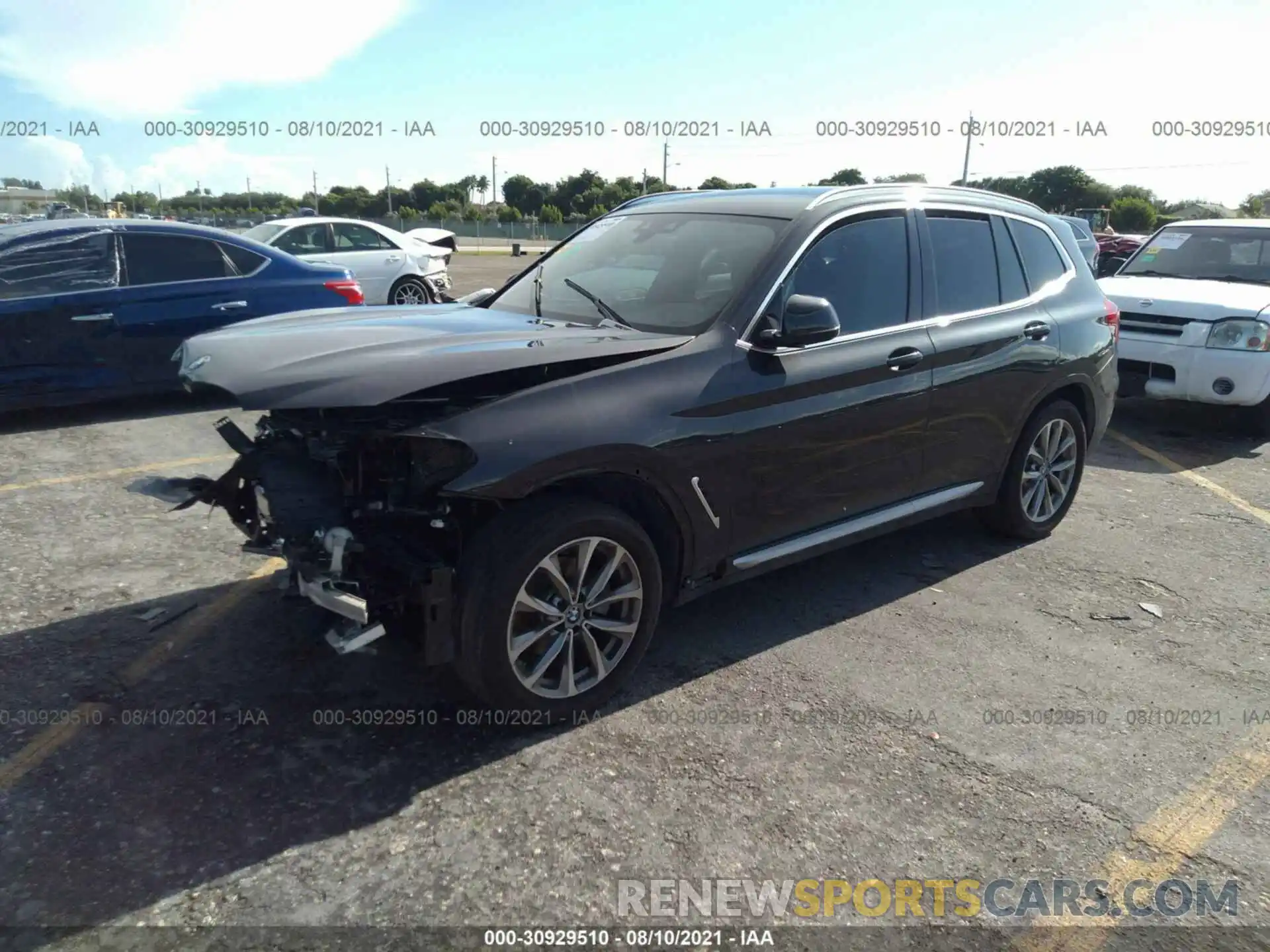 2 Фотография поврежденного автомобиля 5UXTR7C56KLR47577 BMW X3 2019