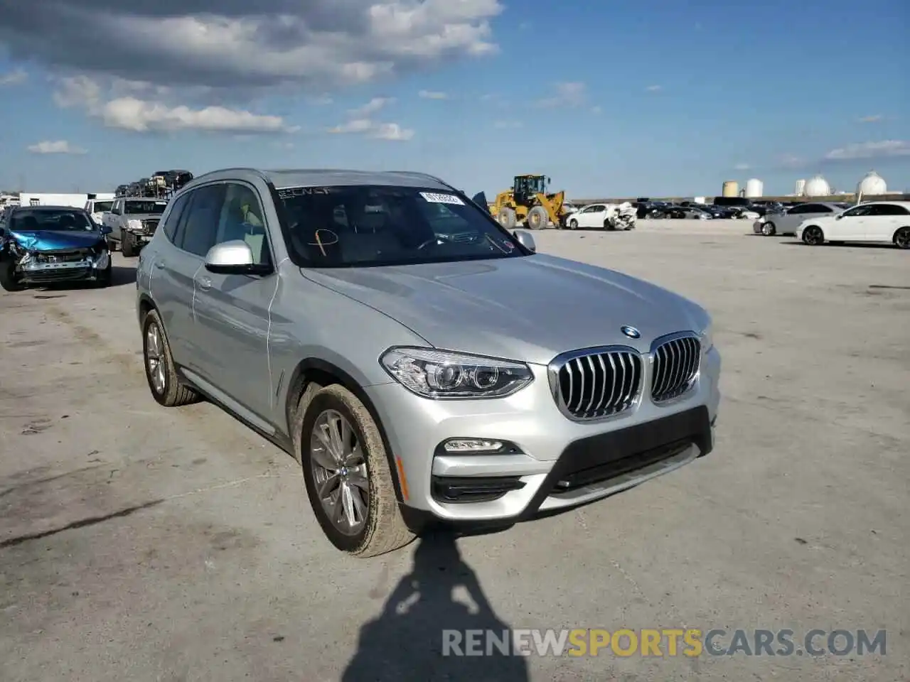 1 Photograph of a damaged car 5UXTR7C56KLR47742 BMW X3 2019